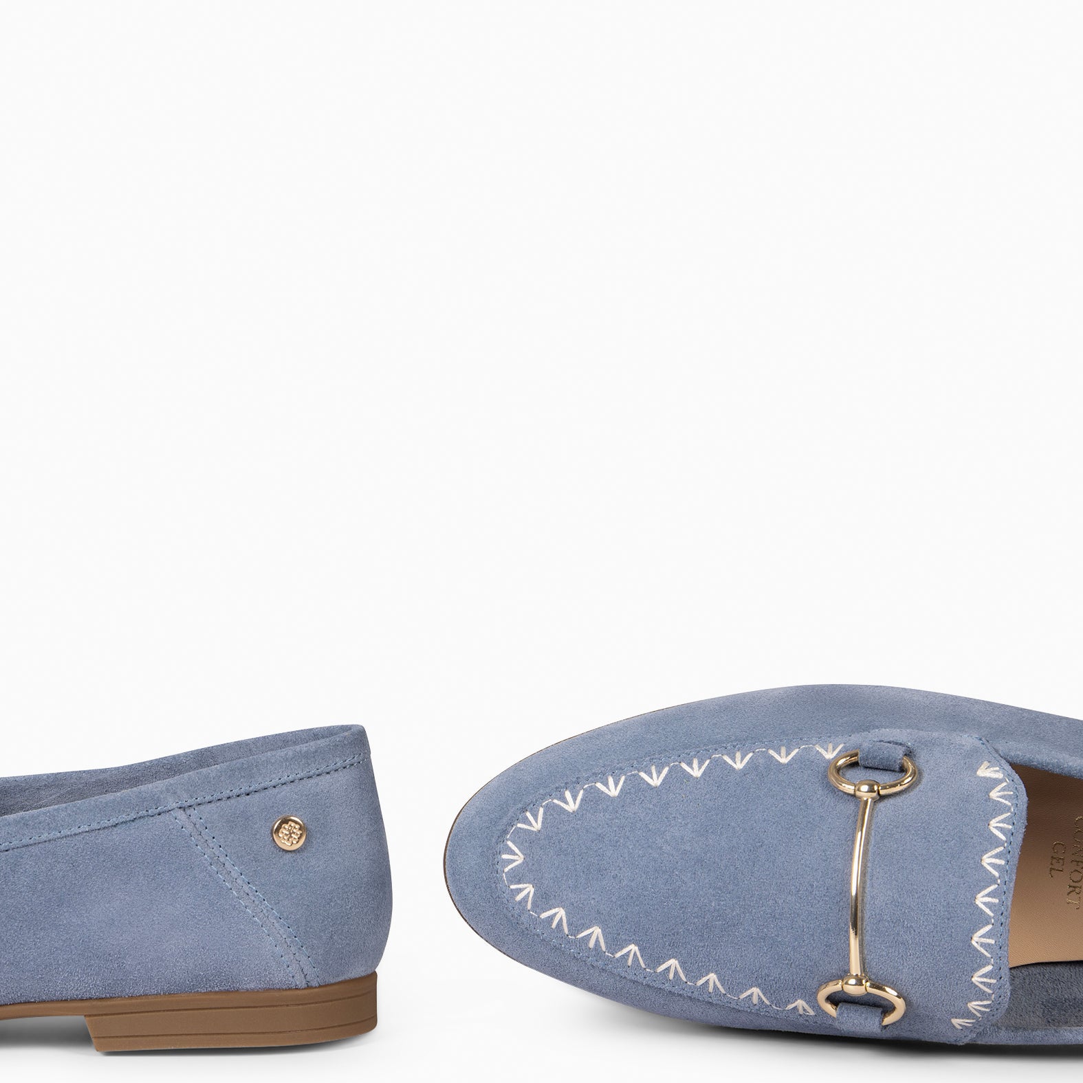 BLAKE - MOCASINES DE SERRAJE JEANS