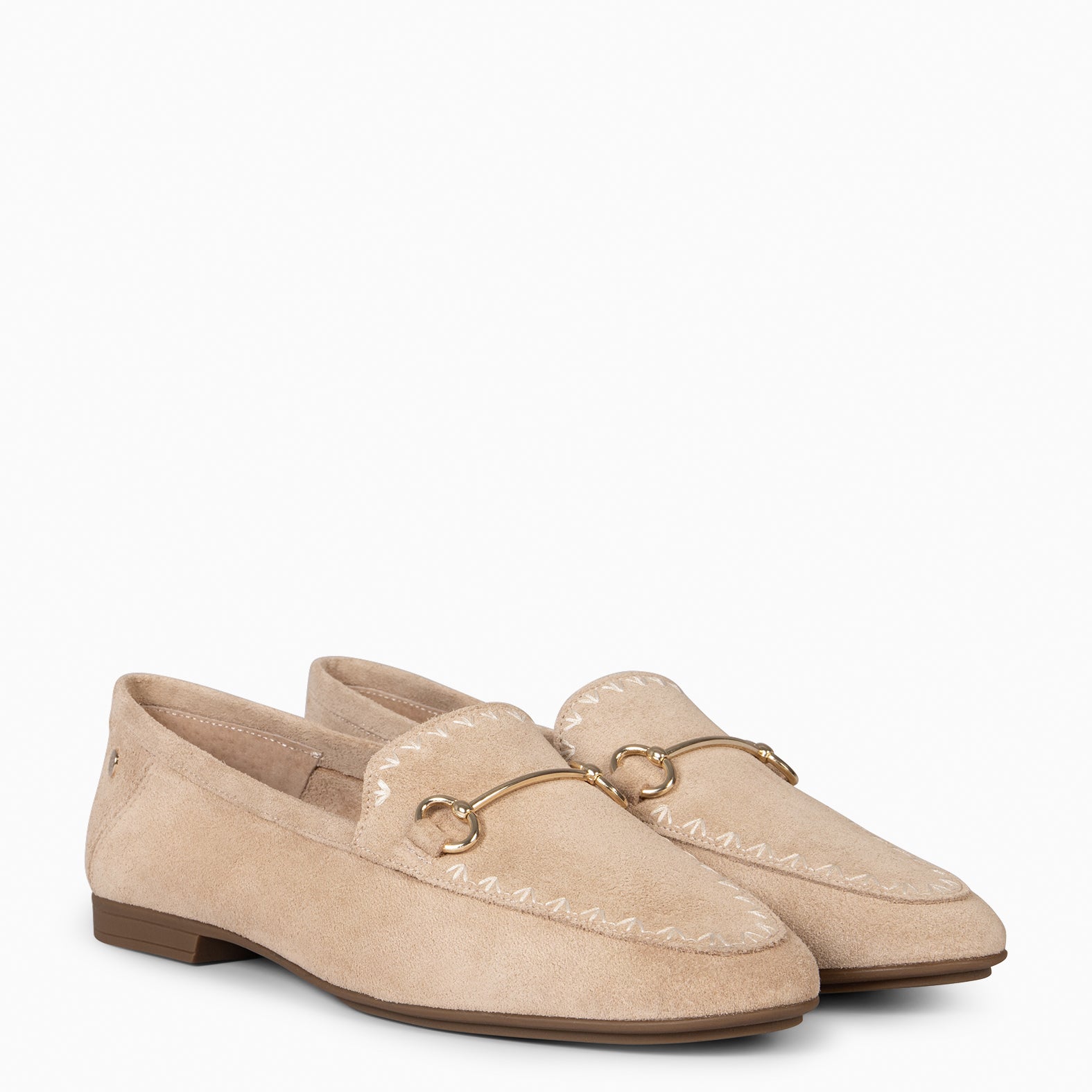 BLAKE - MOCASINES DE SERRAJE BEIGE