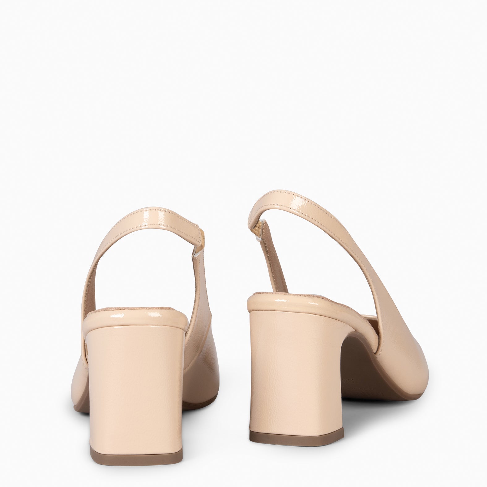 MIRIAM - Zapato destalonado NUDE