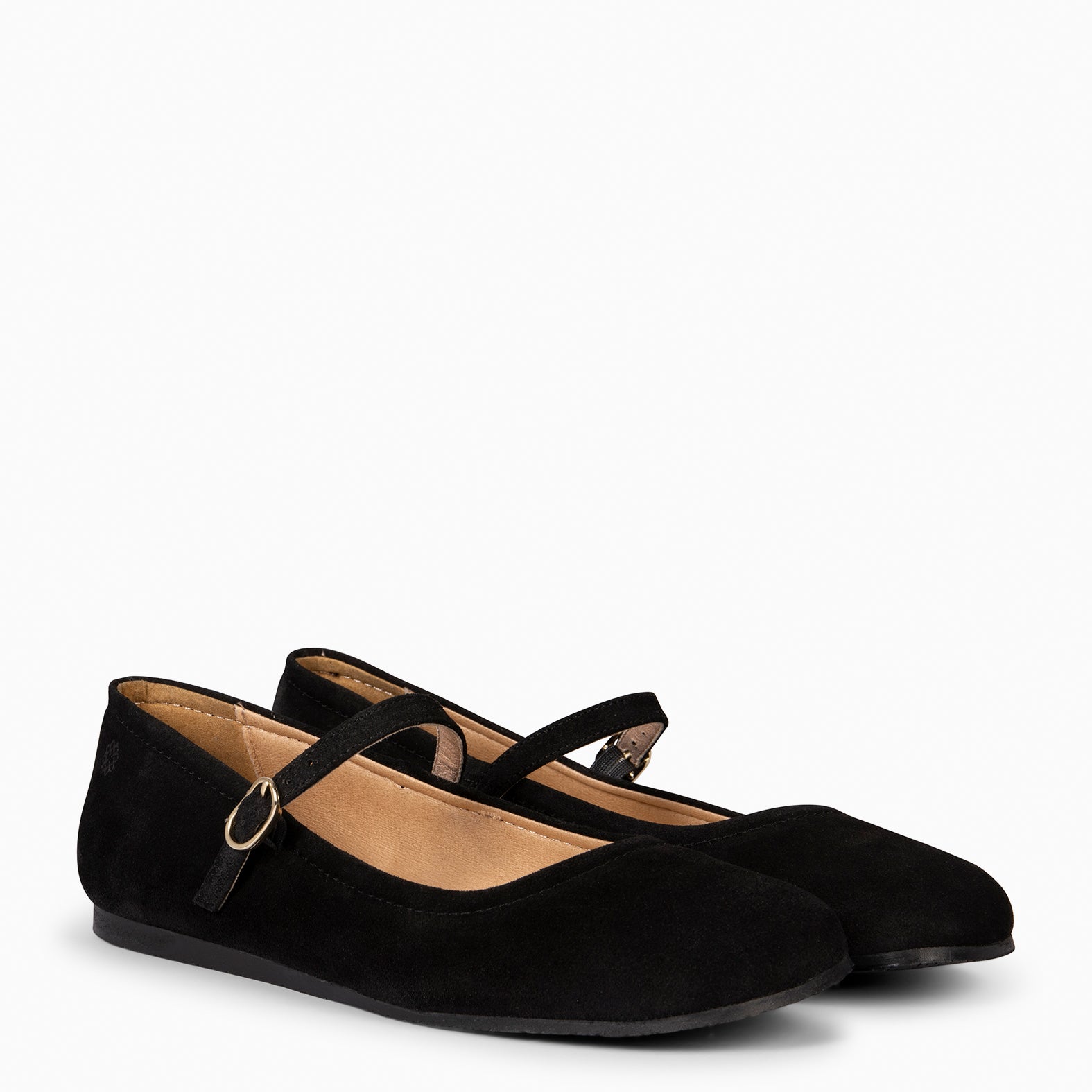 JAZMÍN - MERCEDITA PLANA ESTILO BARESOFT NEGRO
