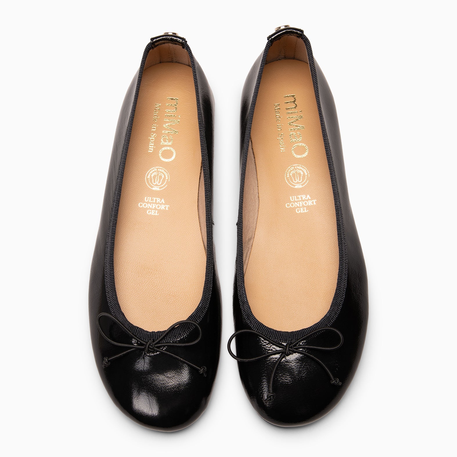 CAMPANILLA - BAILARINA DE CHAROL BARESOFT NEGRO