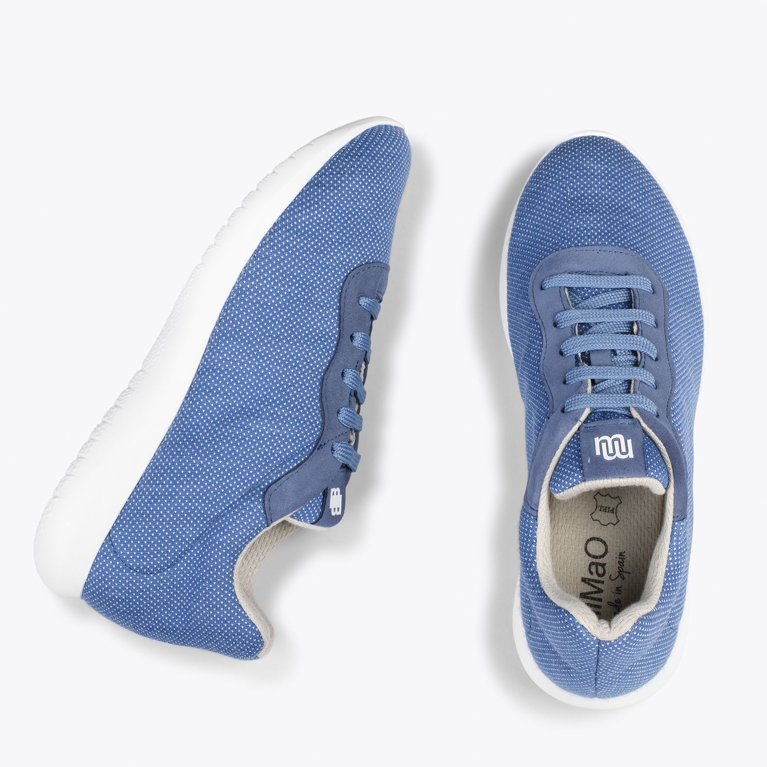 YOGA – Zapatillas deportivas de lana merino JEANS