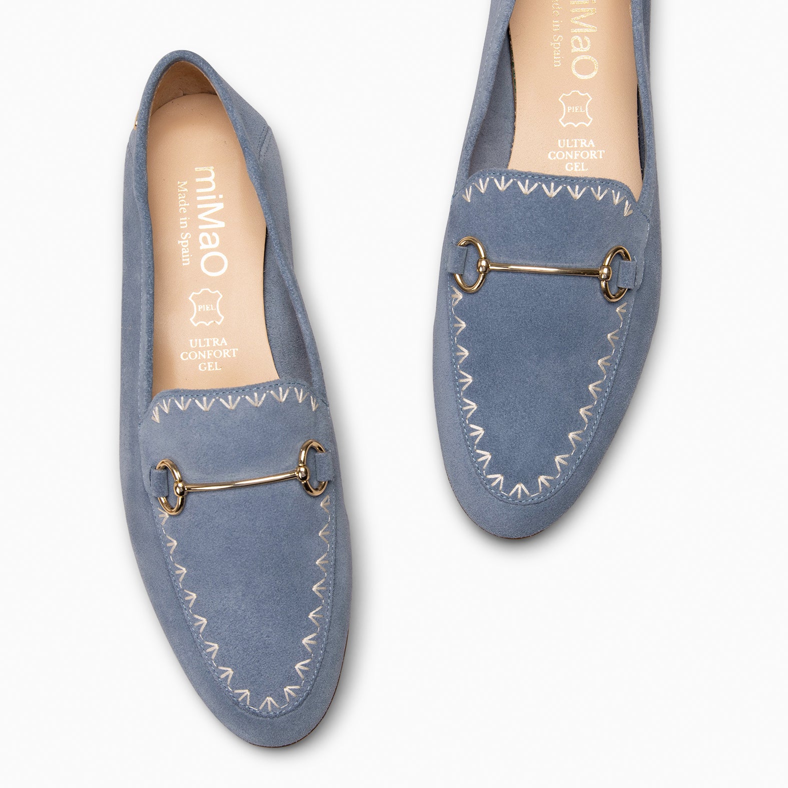 BLAKE - MOCASINES DE SERRAJE JEANS