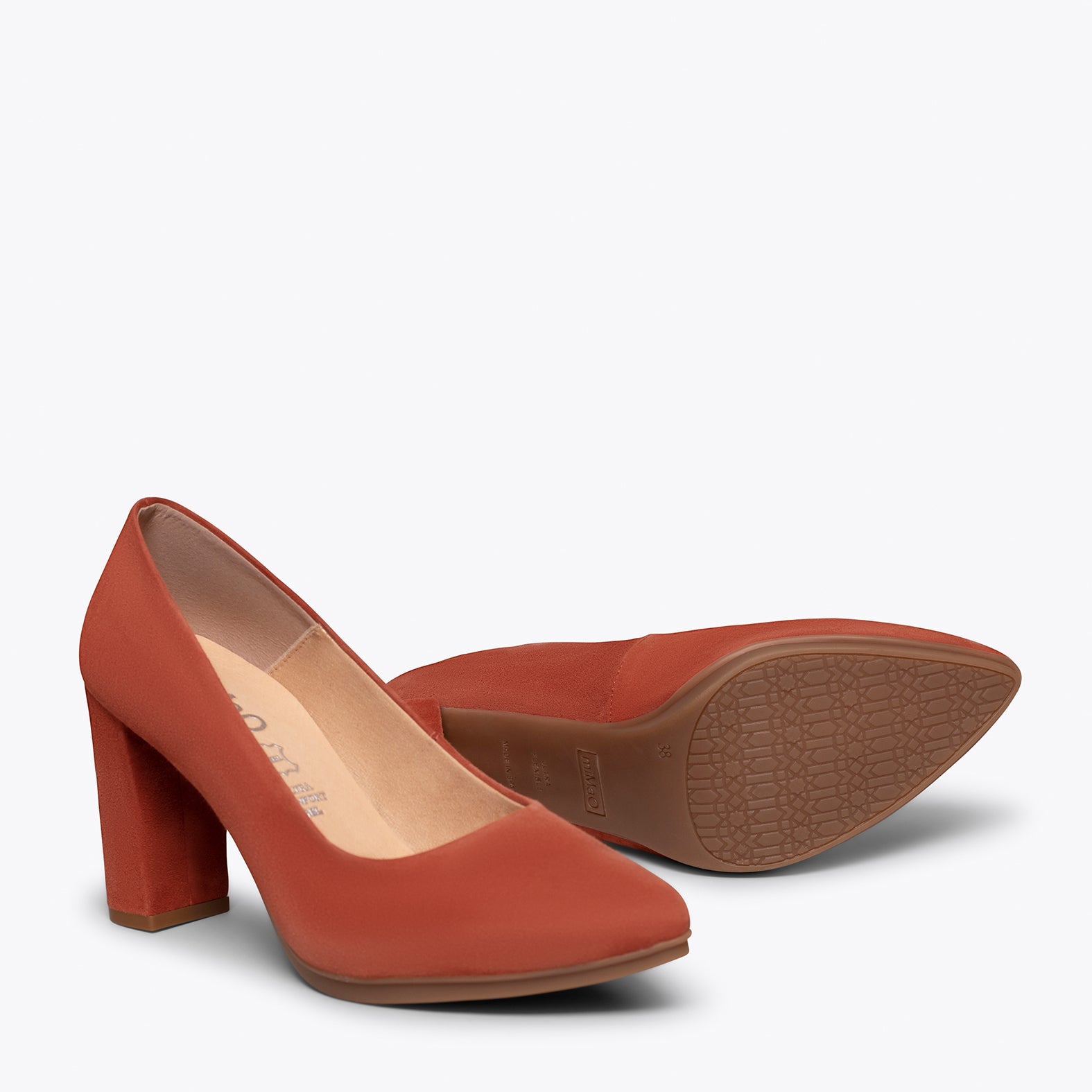 URBAN - Zapato de tacón alto TEJA