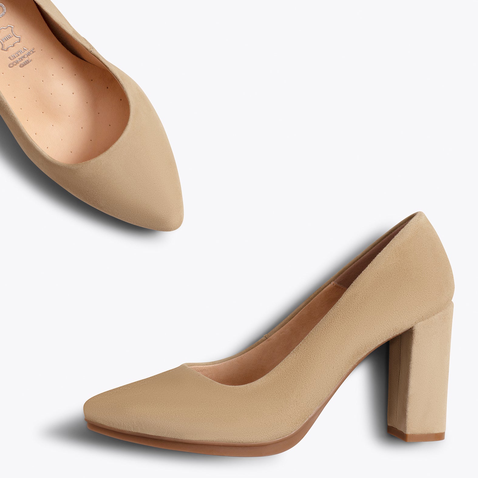 URBAN - Zapato de tacón alto TIERRA