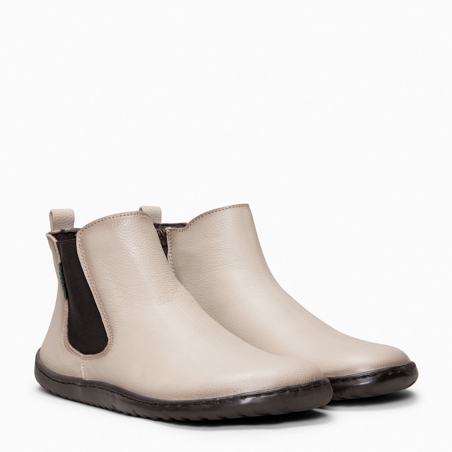 SAND -Botines tipo barefoot con elástico TAUPE