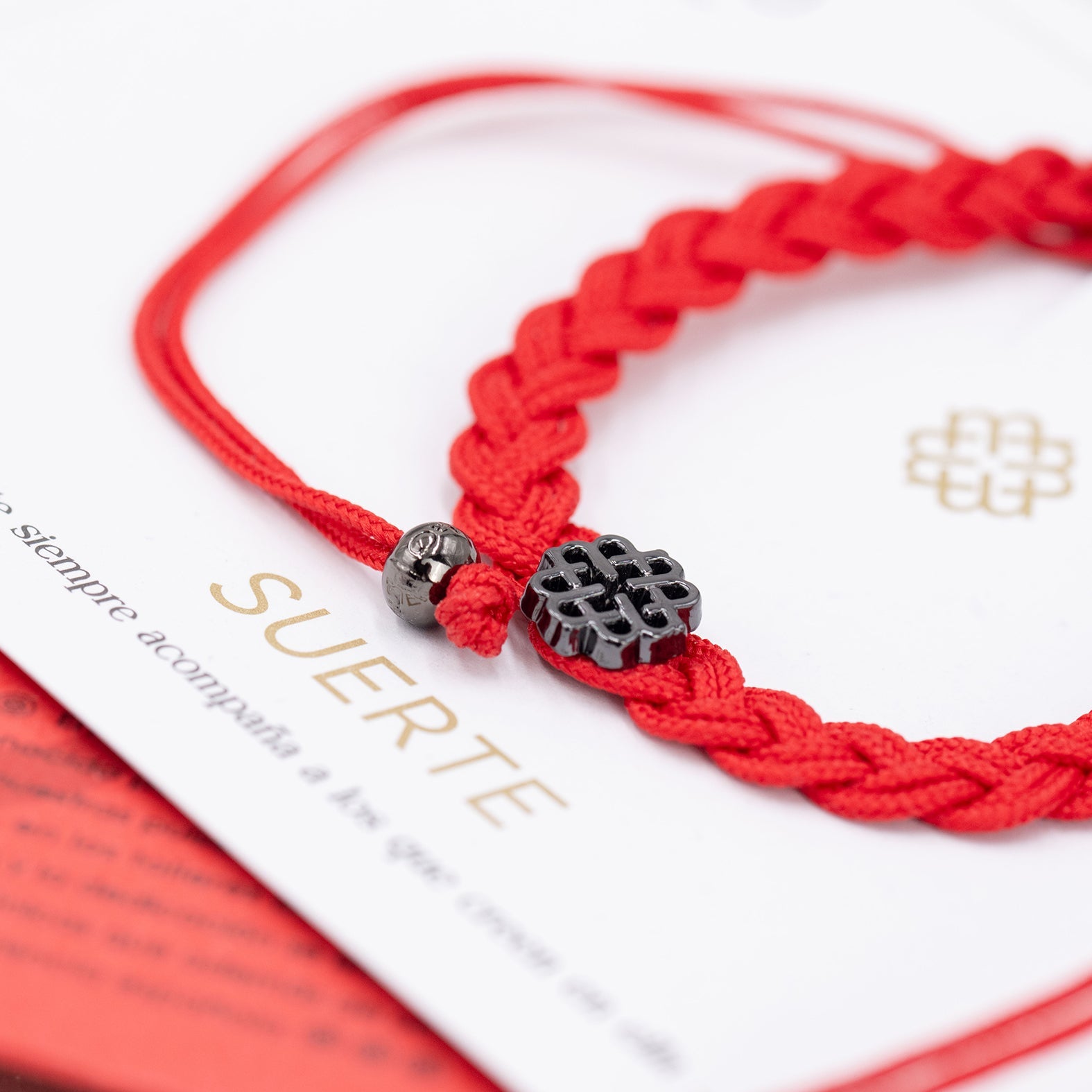 PULSERA ROJA DE LA SUERTE