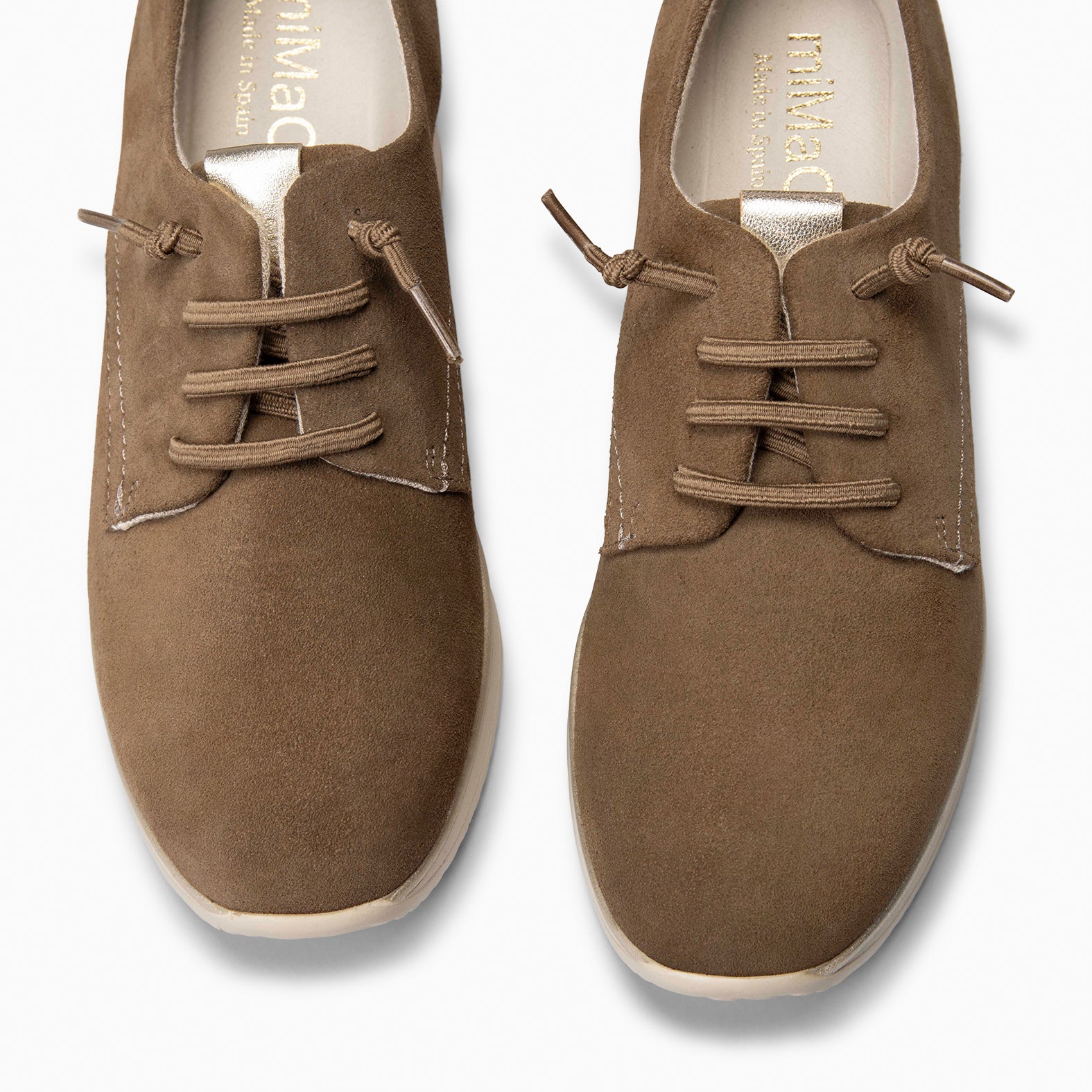 CASSEL - DEPORTIVA CON CUÑA TAUPE
