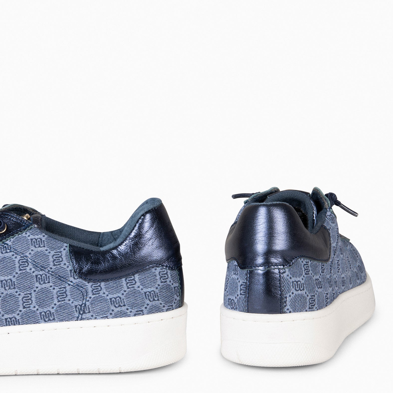 TOULOUSE - Zapatillas cordones elásticos AZUL