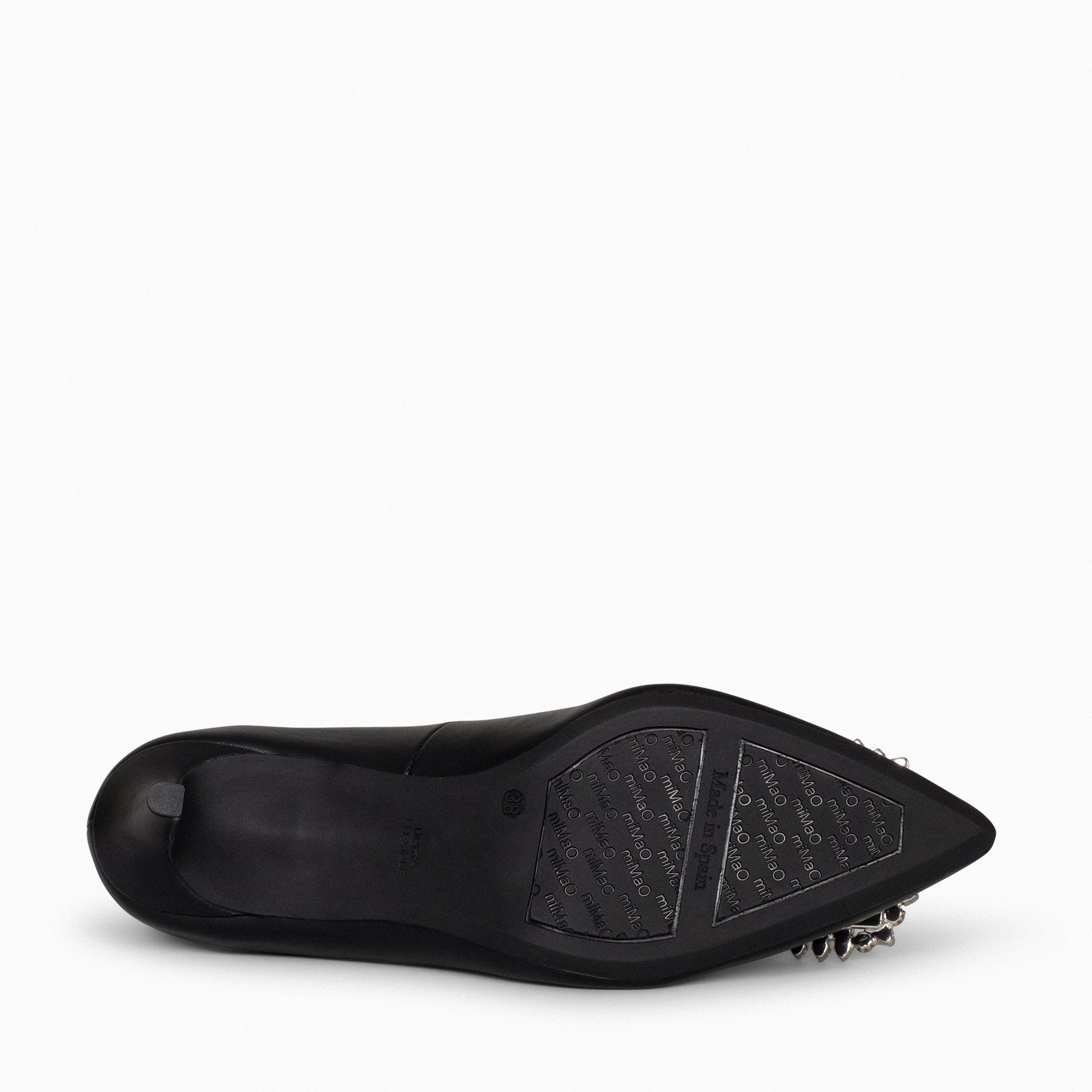 ELLA - Zapatos de tacón de aguja con adorno NEGRO