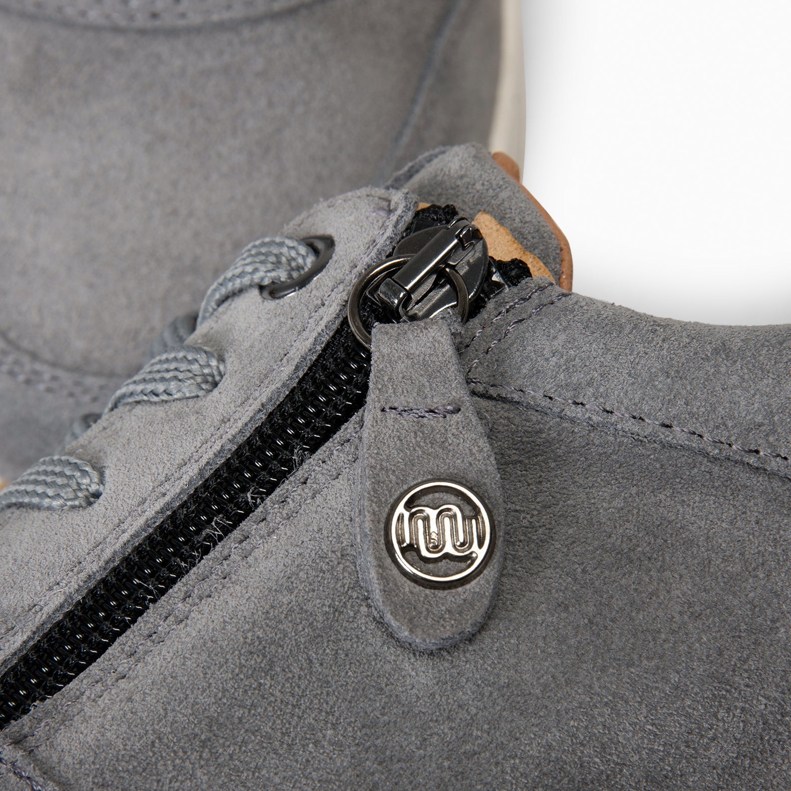 ARLES – Zapatillas deportivas con adorno cremallera GRIS