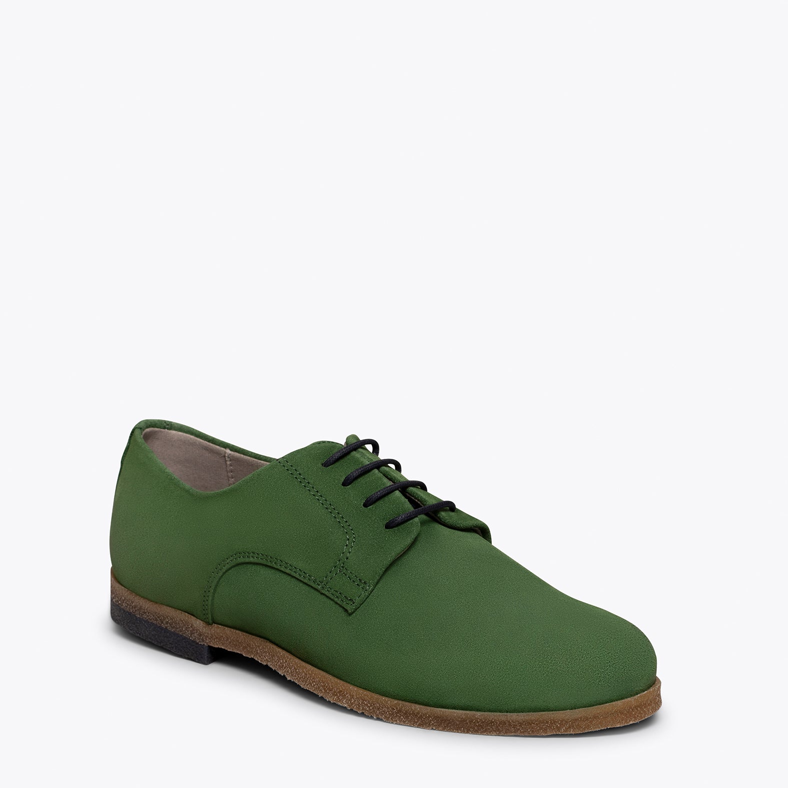 BLUCHER Zapatos para hombre de cordones VERDES