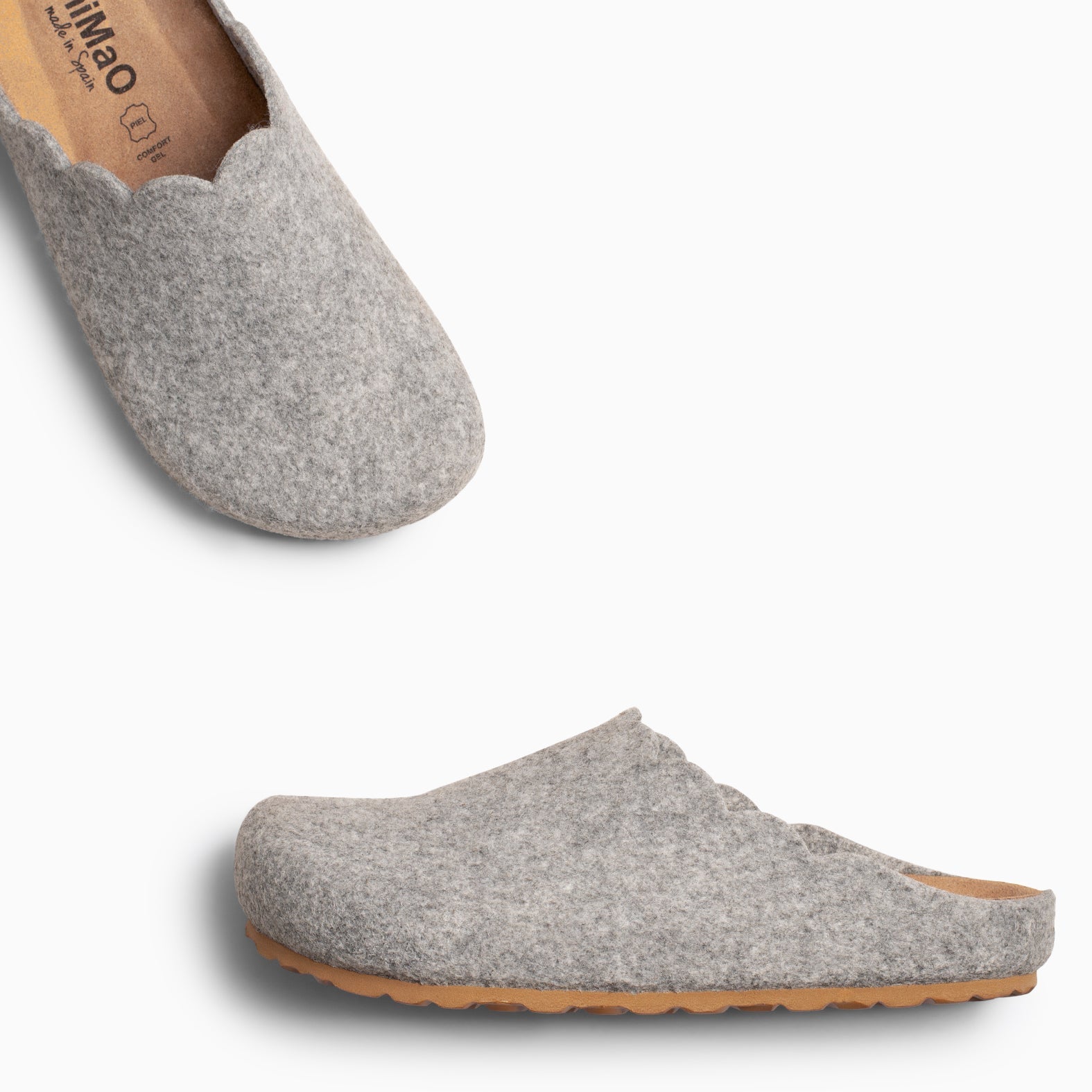 SWEET HOME - Zapatillas de estar por casa de mujer GRIS CLARO