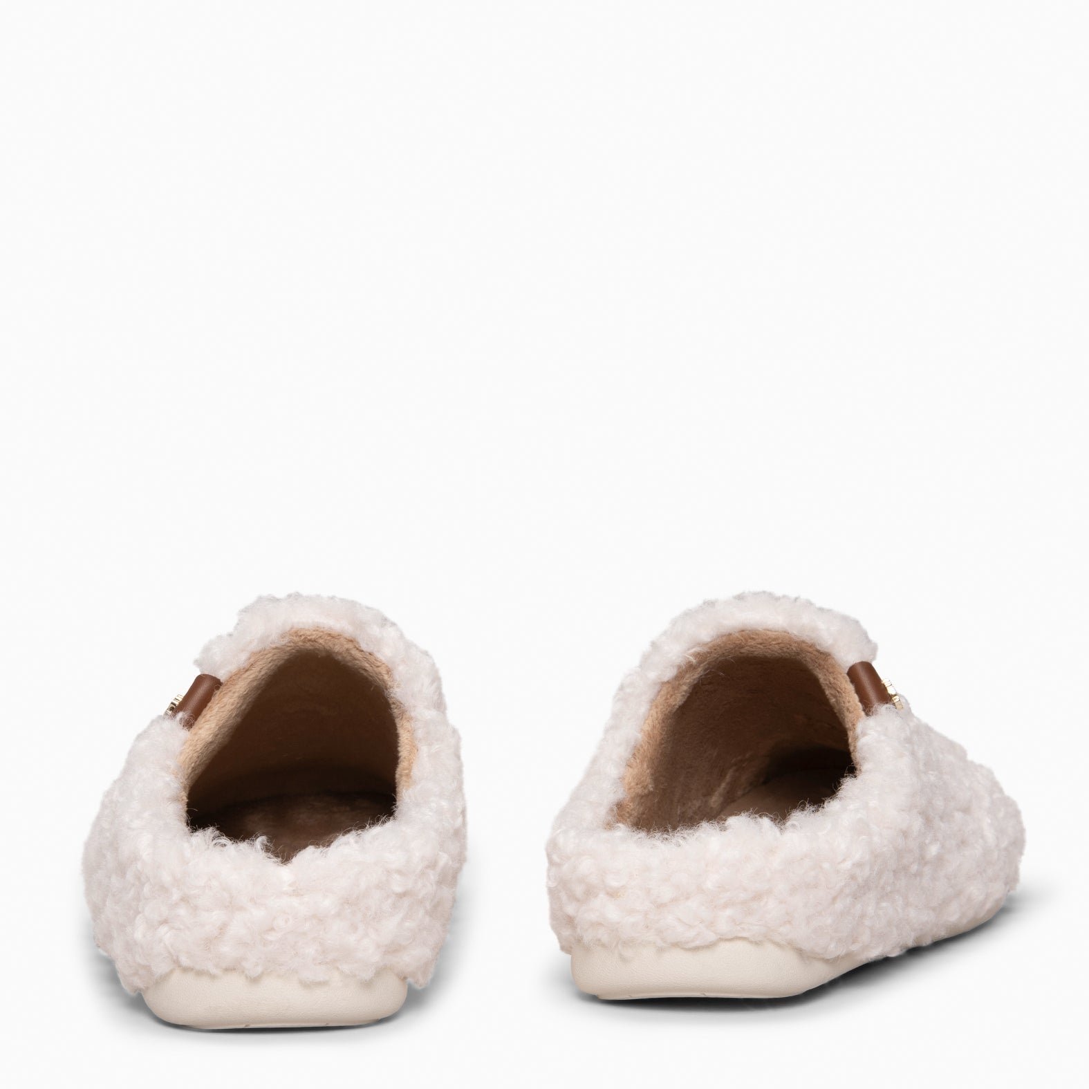 KOMFY DREAMS - Zapatillas de estar por casa ultra suaves CRUDO