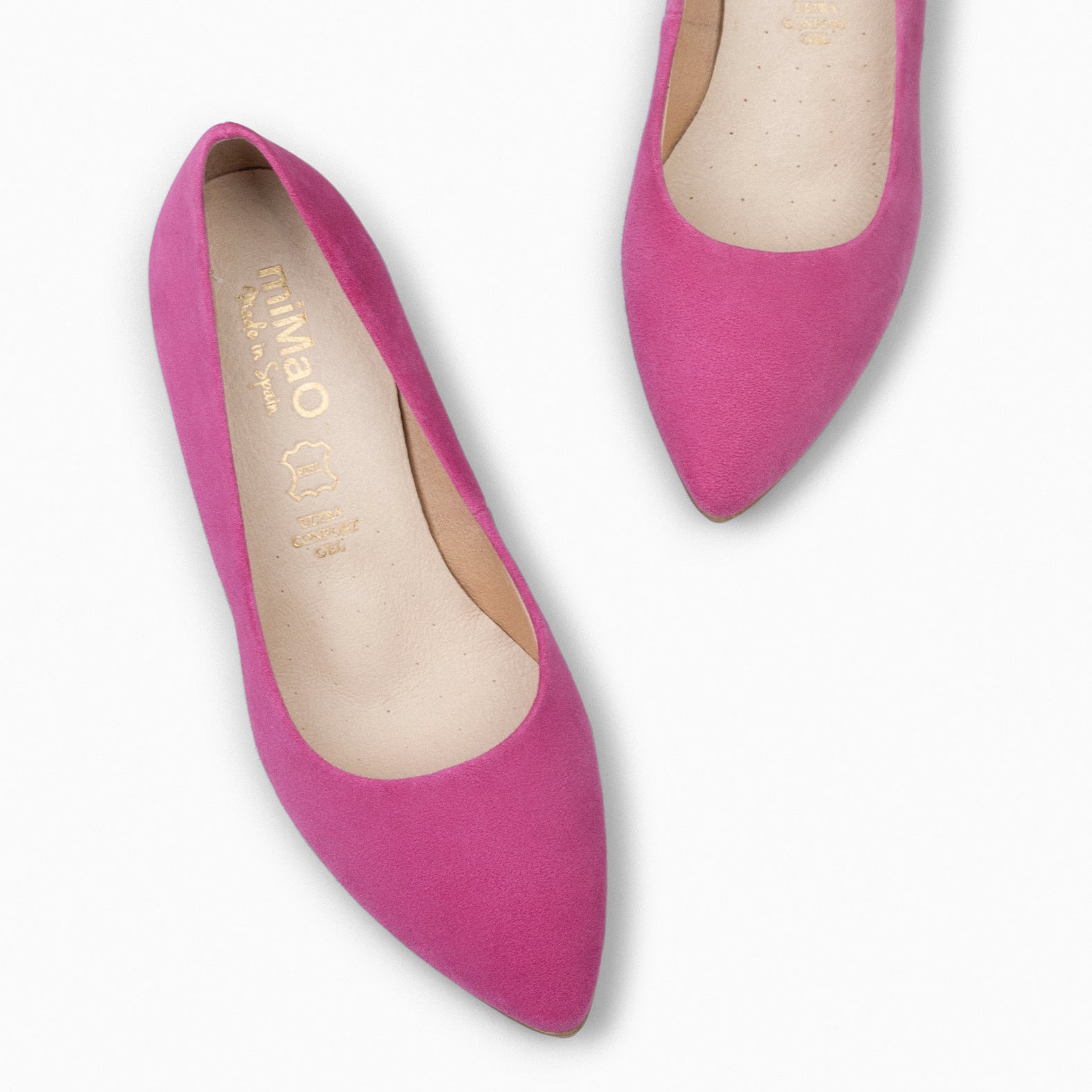 URBAN S - Zapato de tacón medio ante FUCSIA