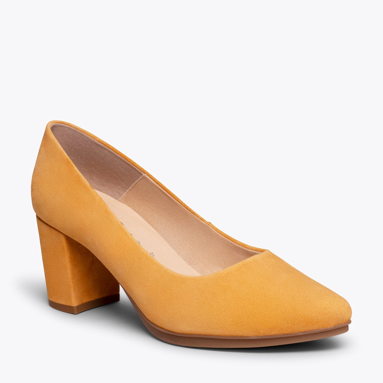URBAN S Zapatos de tacón medio MOSTAZA