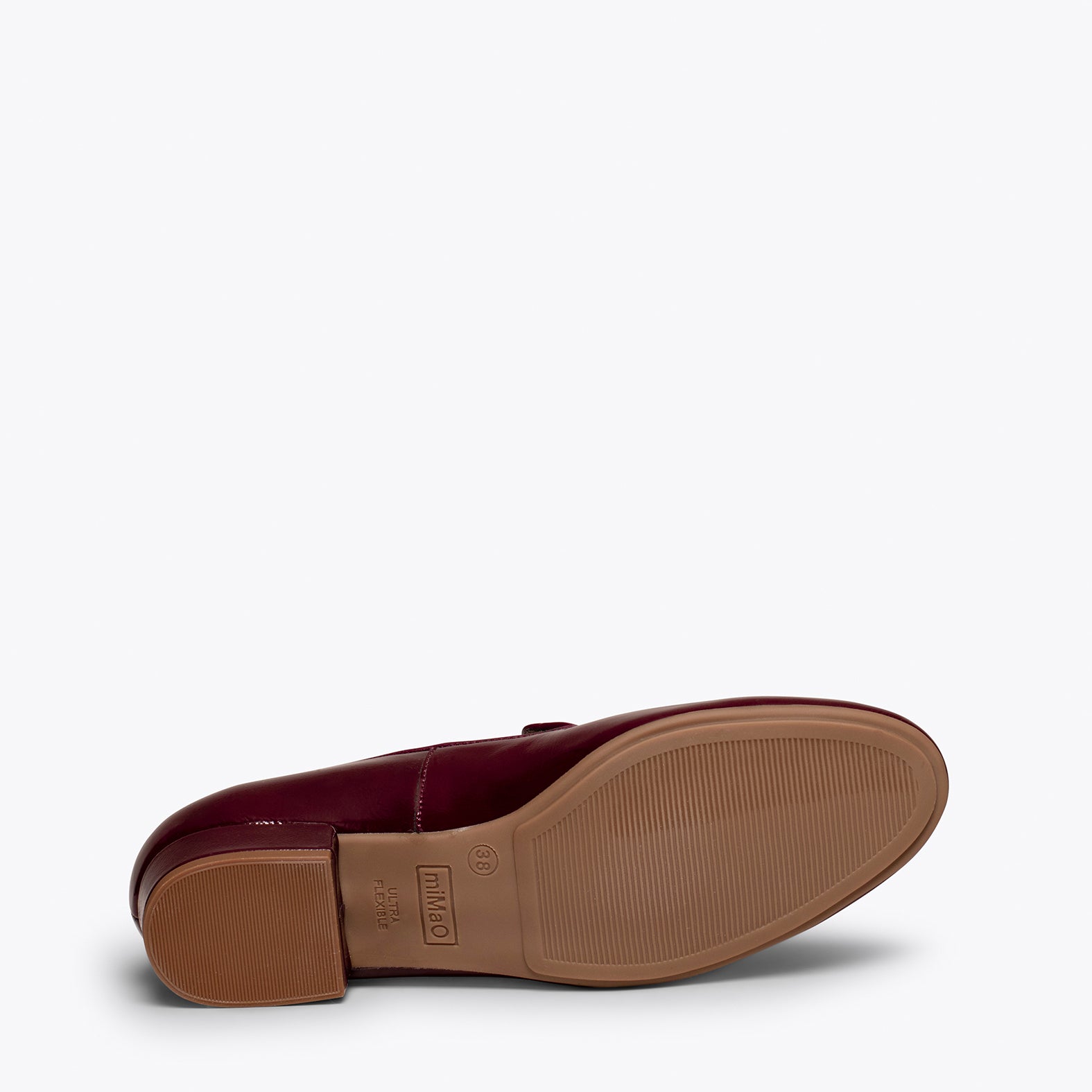 OPERA Loafer de mujer Burdeos de charol