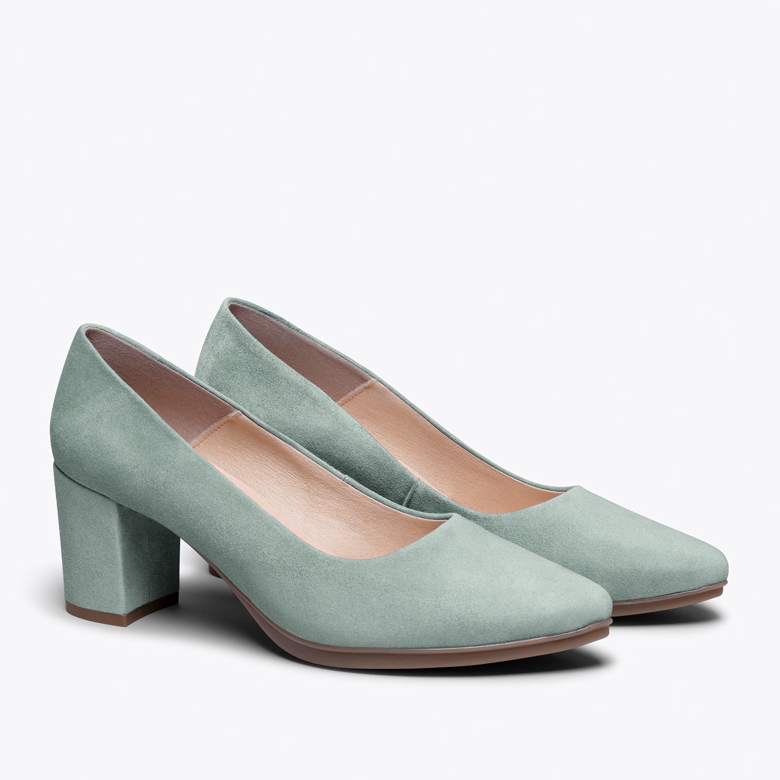 URBAN S - Zapato de tacón medio VERDE SALVIA