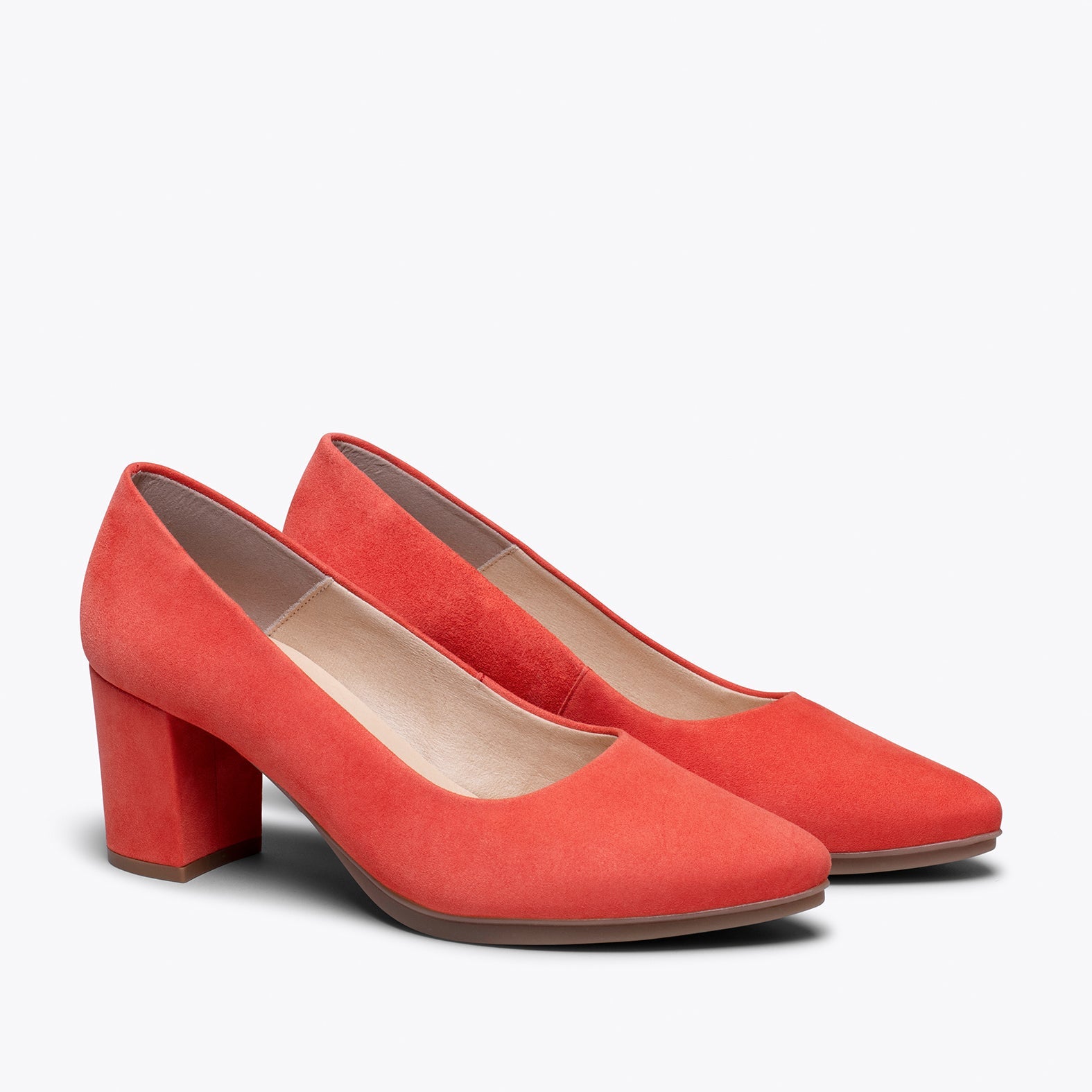 URBAN S - Zapato de tacón medio NARANJA