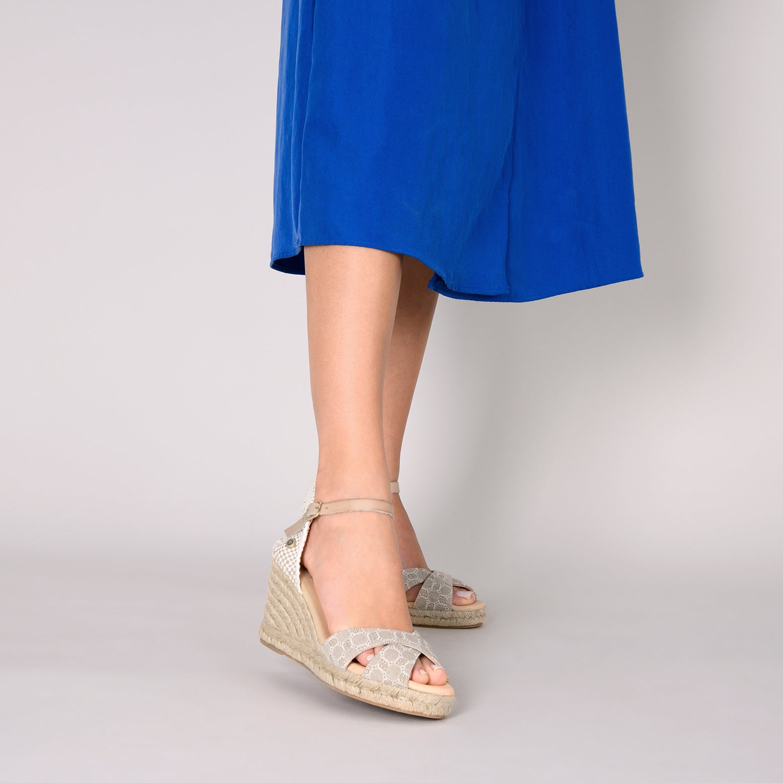 NAYADE - Cuñas de esparto mujer BEIGE