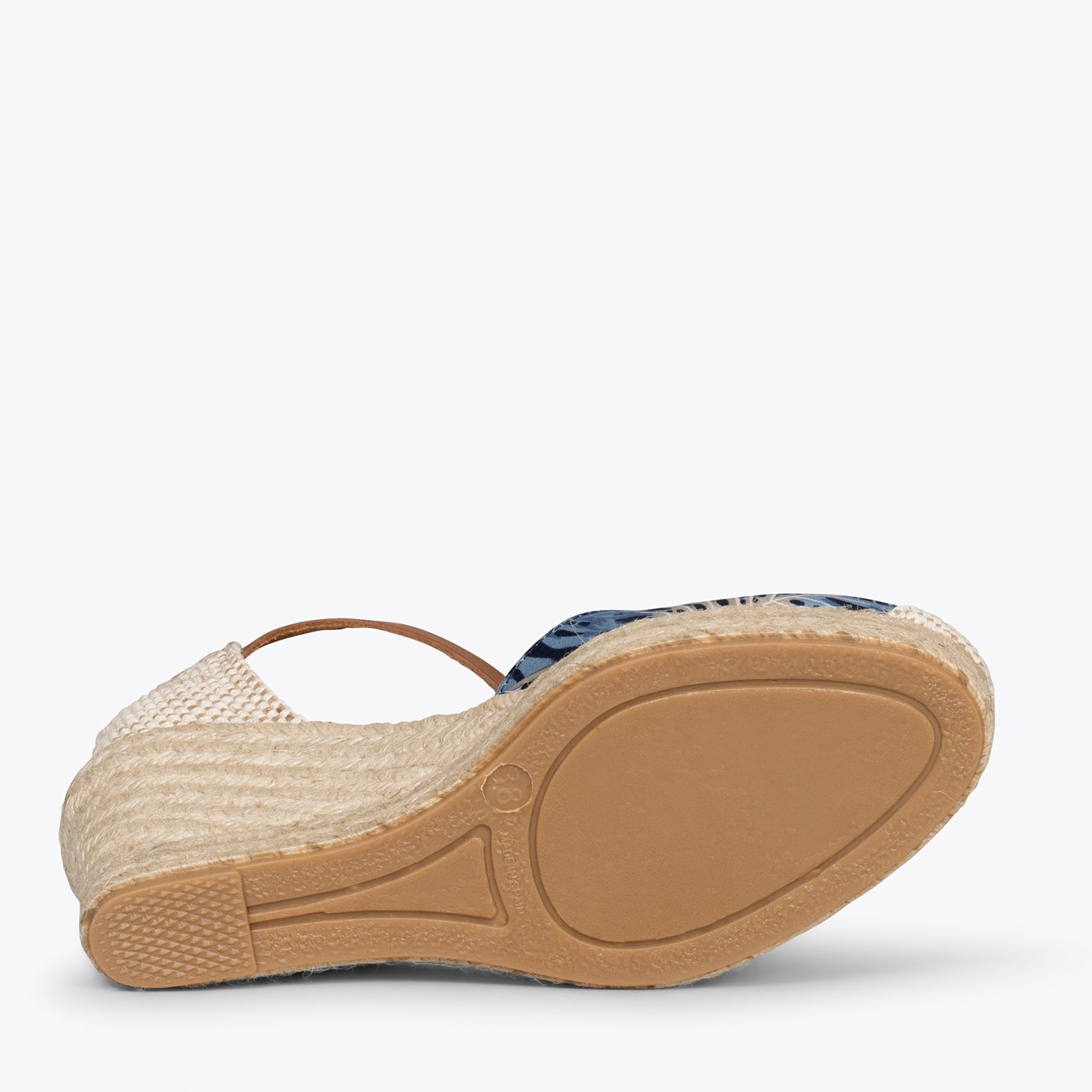 CONIL - Sandalias de esparto con estampado TROPICAL