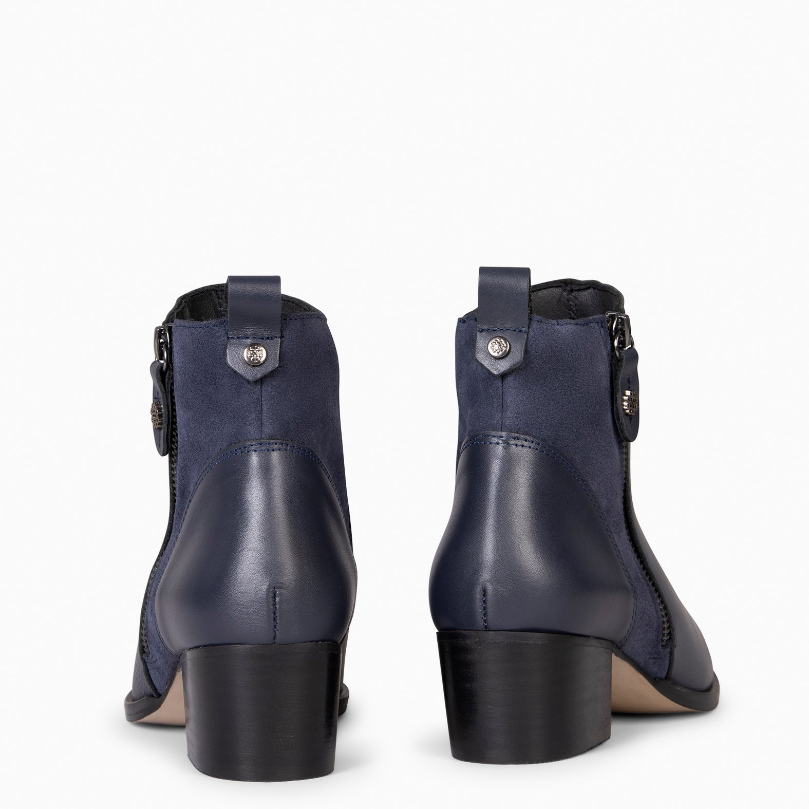 REBECA - Botines de tacón MARINO