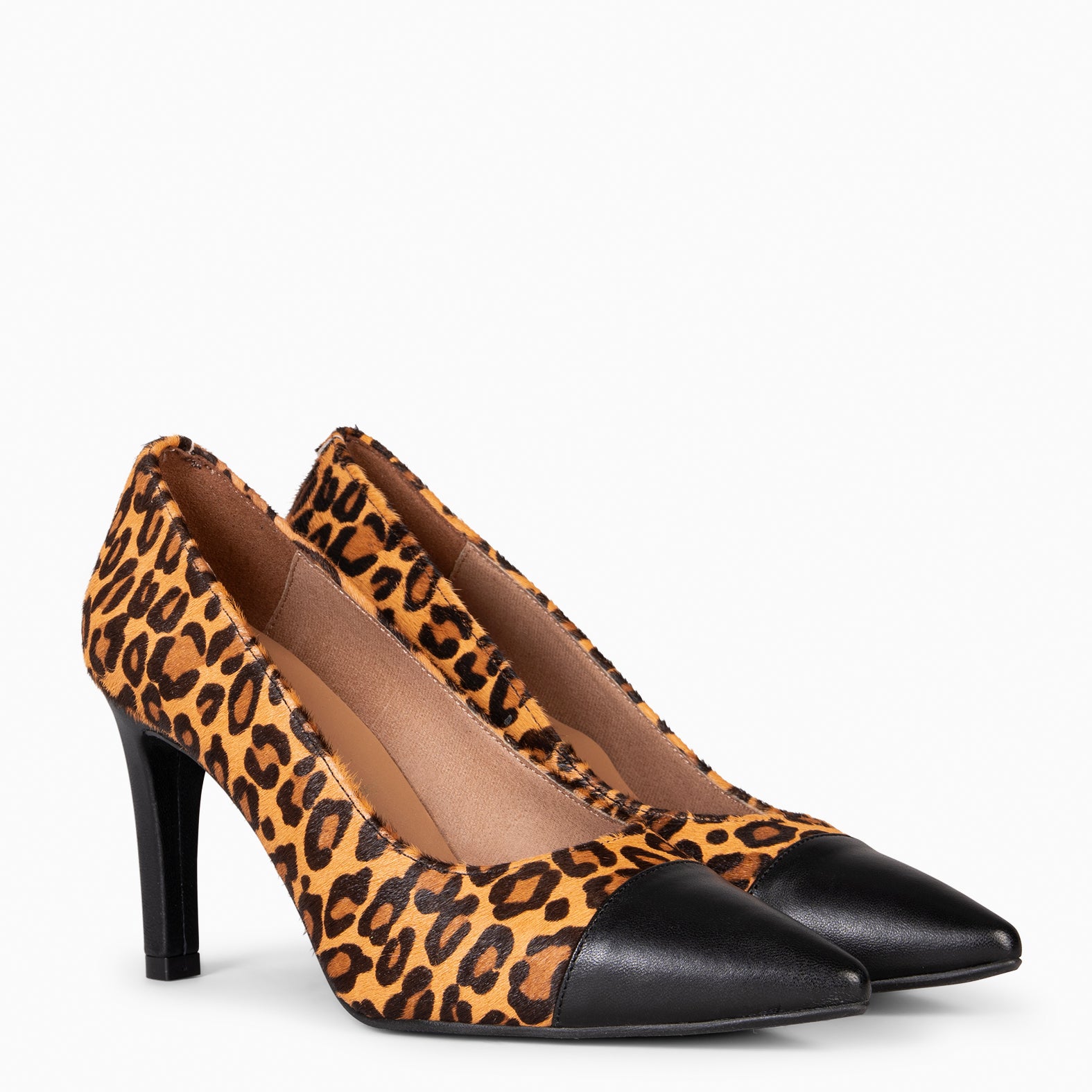 GLAM  WILD - Zapatos de tacón alto animal print NEGRO LEOPARDO