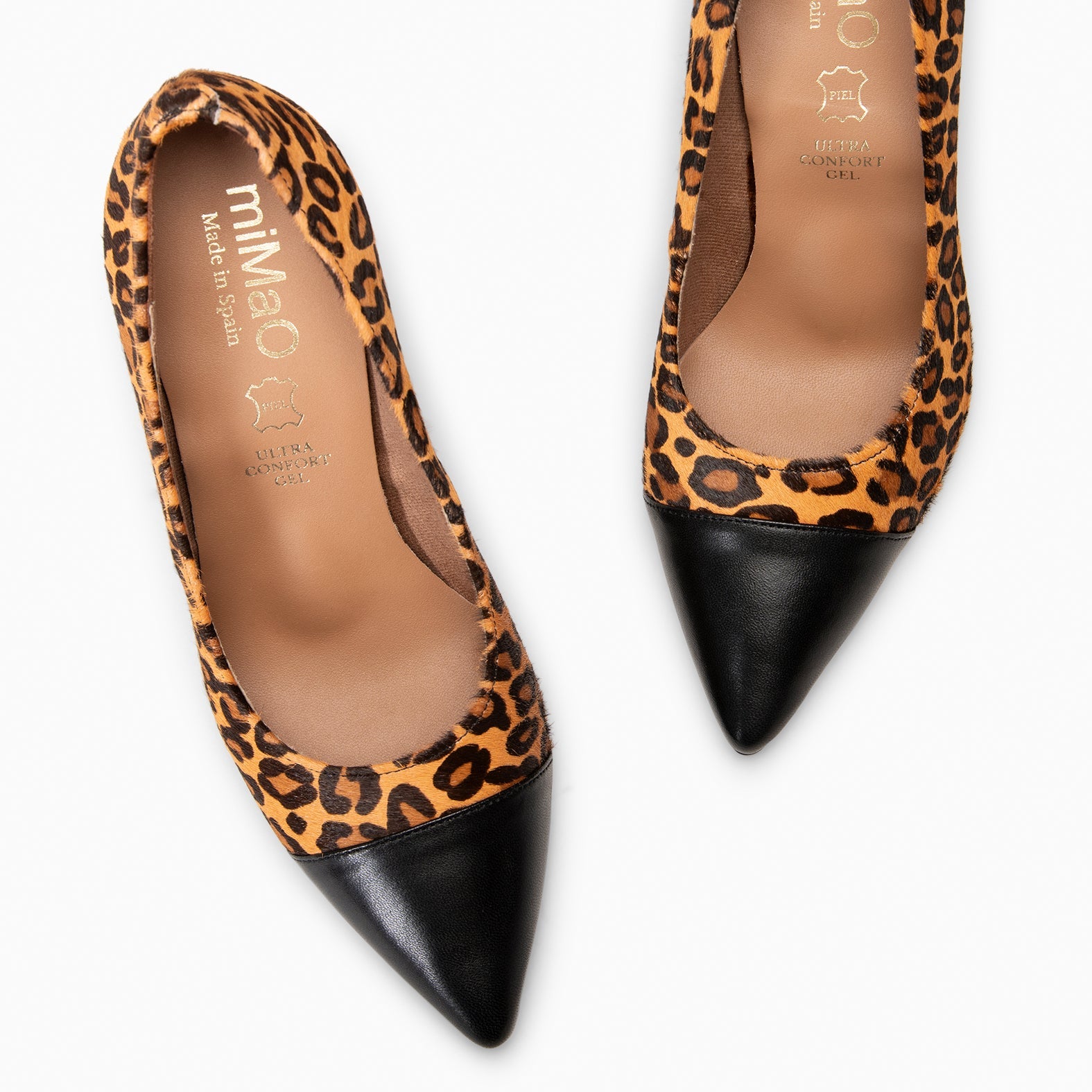 GLAM  WILD - Zapatos de tacón alto animal print NEGRO LEOPARDO