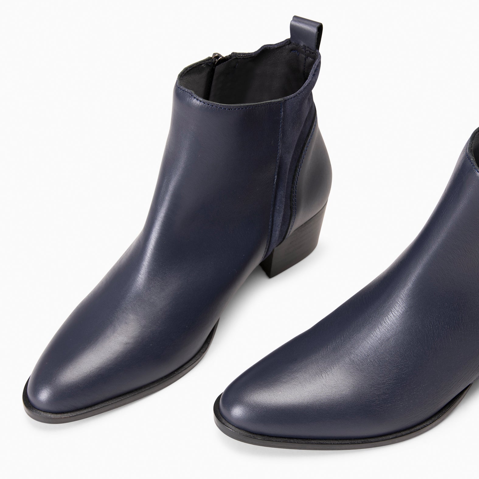 REBECA - Botines de tacón MARINO