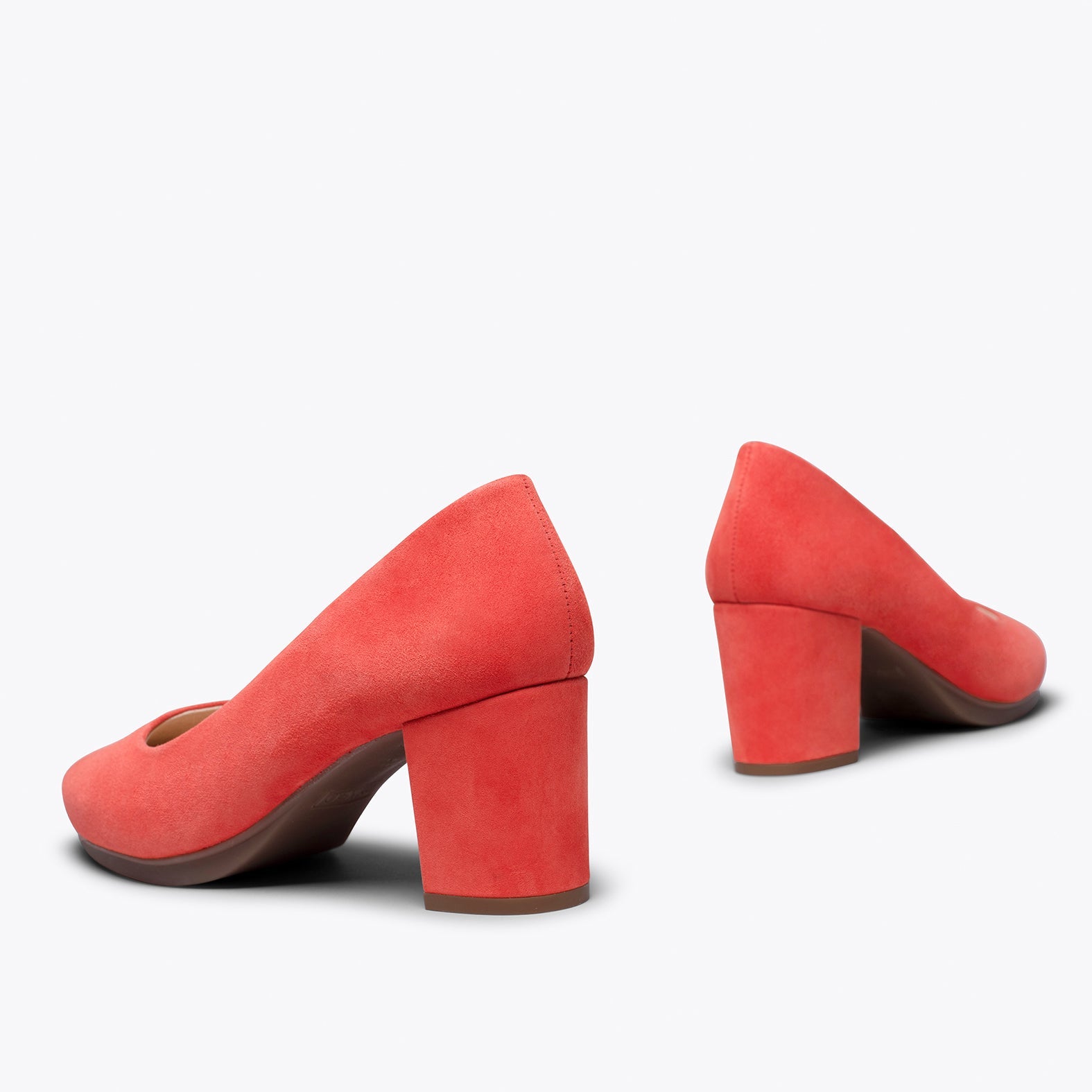 URBAN S - Zapato de tacón medio NARANJA
