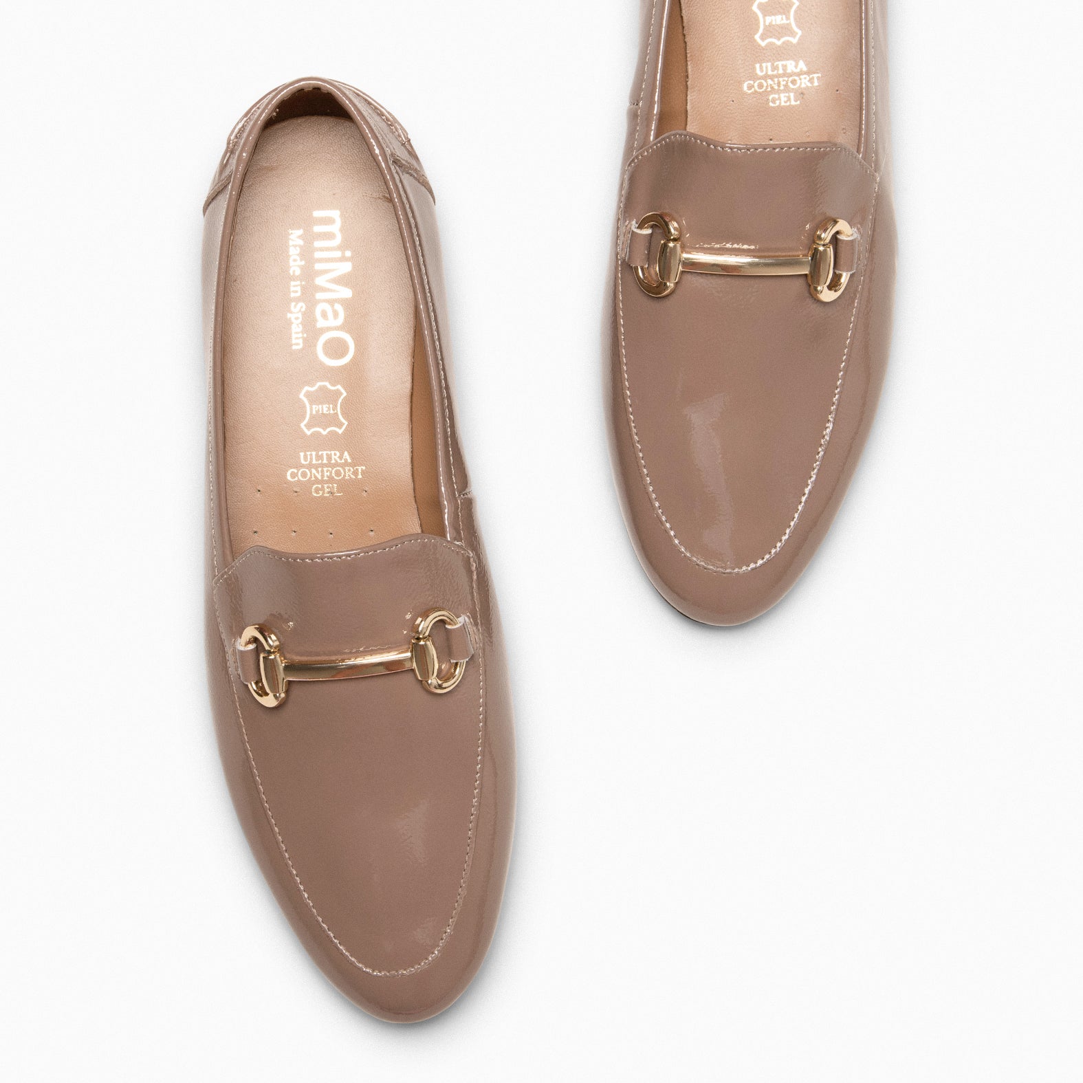 ISABEL - Mocasines planos con adorno TAUPE
