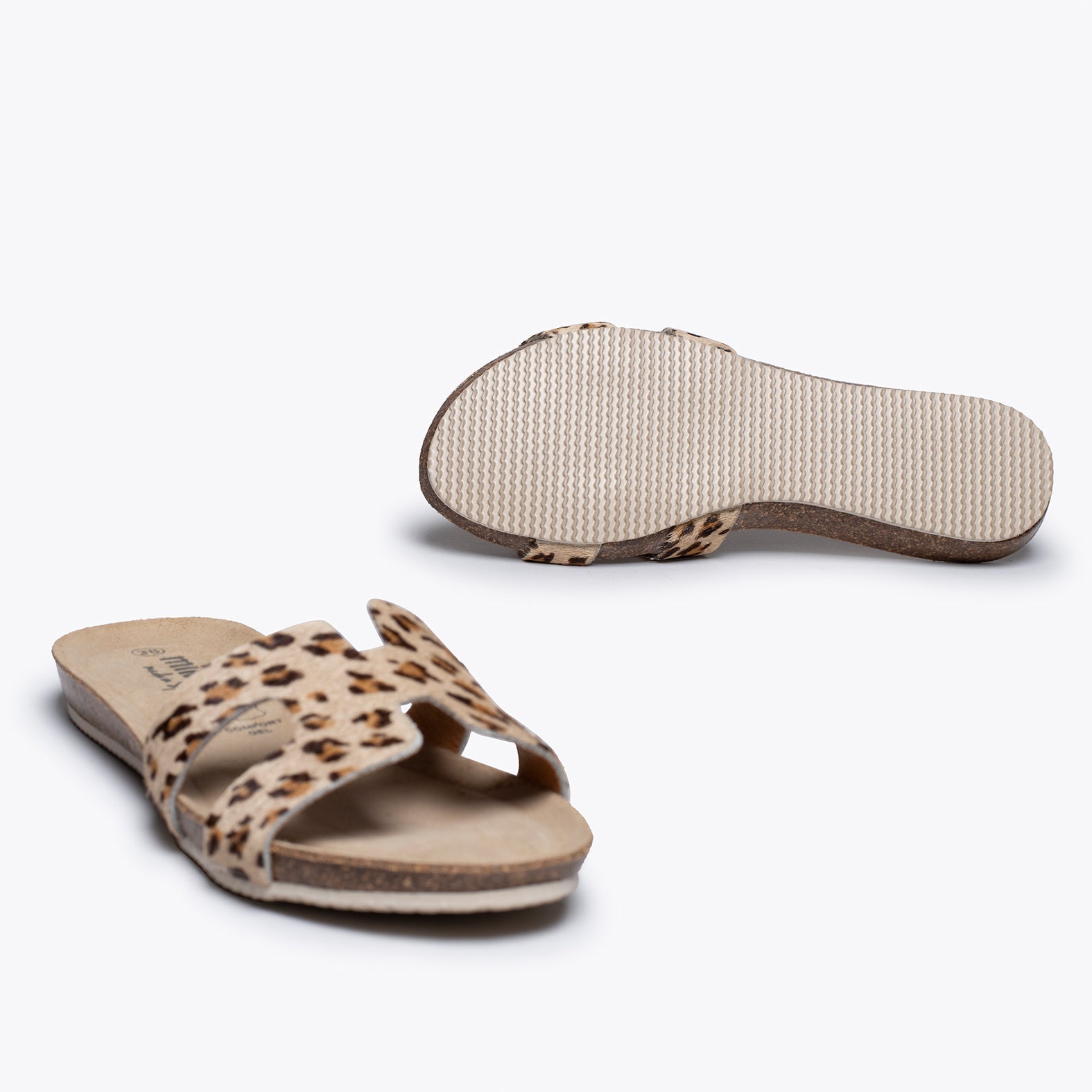 FASHION- Chancla BIO LEOPARDO BEIGE