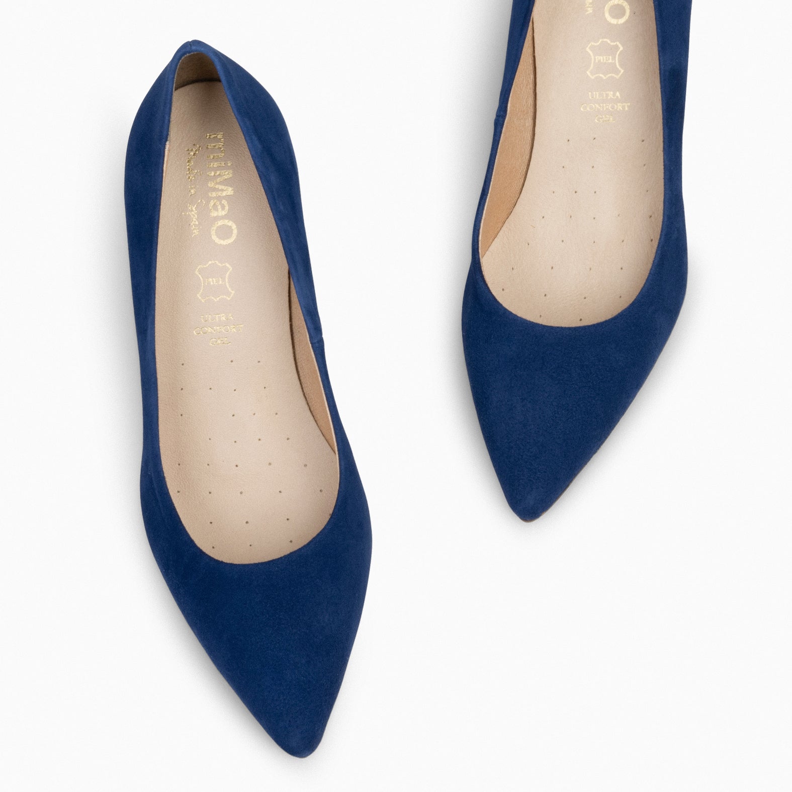 STILETTO - Zapatos de tacón de aguja MARINO