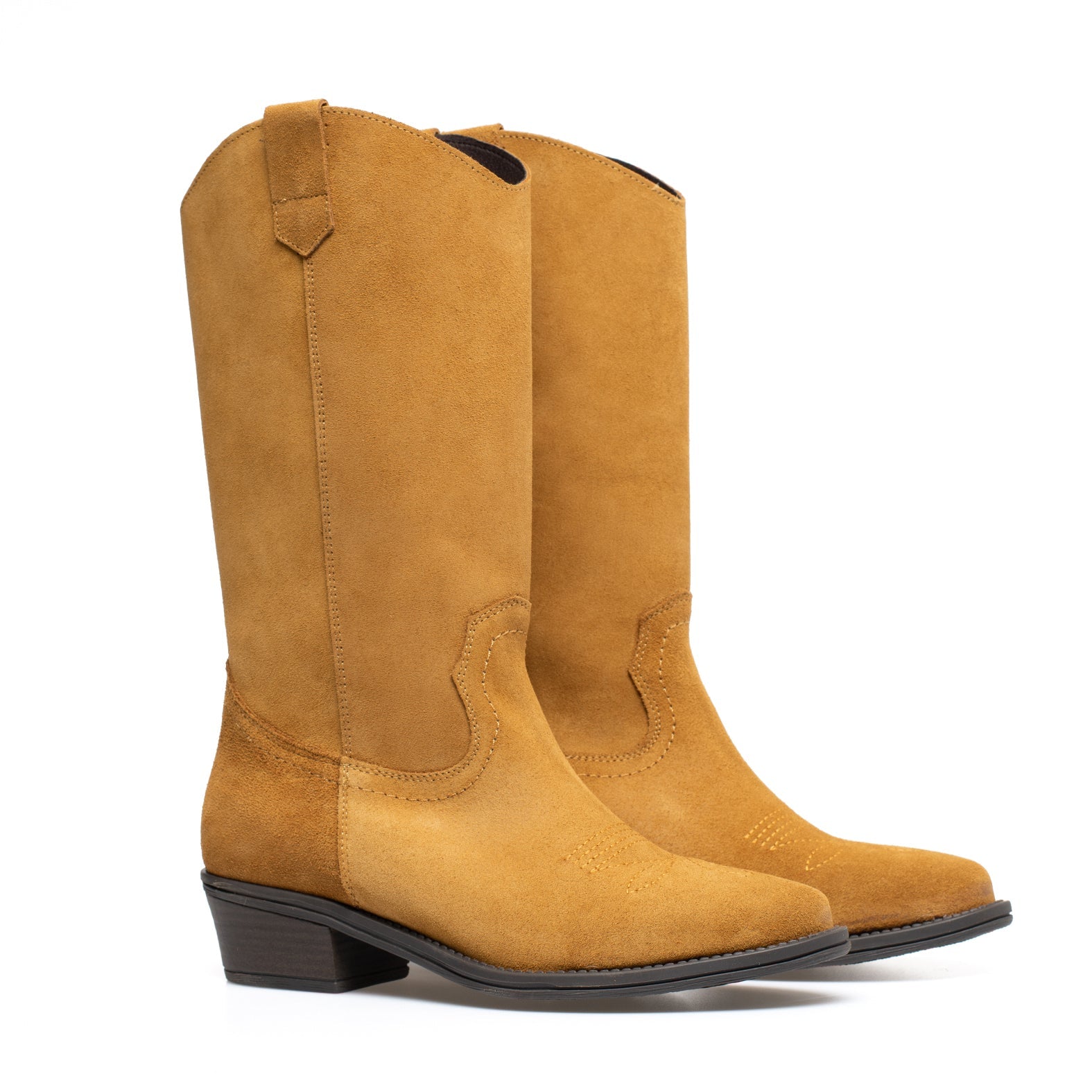 TEXANA Botas cowboy de mujer CAMEL