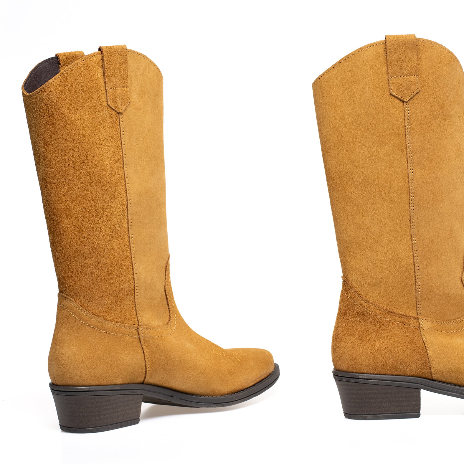 TEXANA Botas cowboy de mujer CAMEL