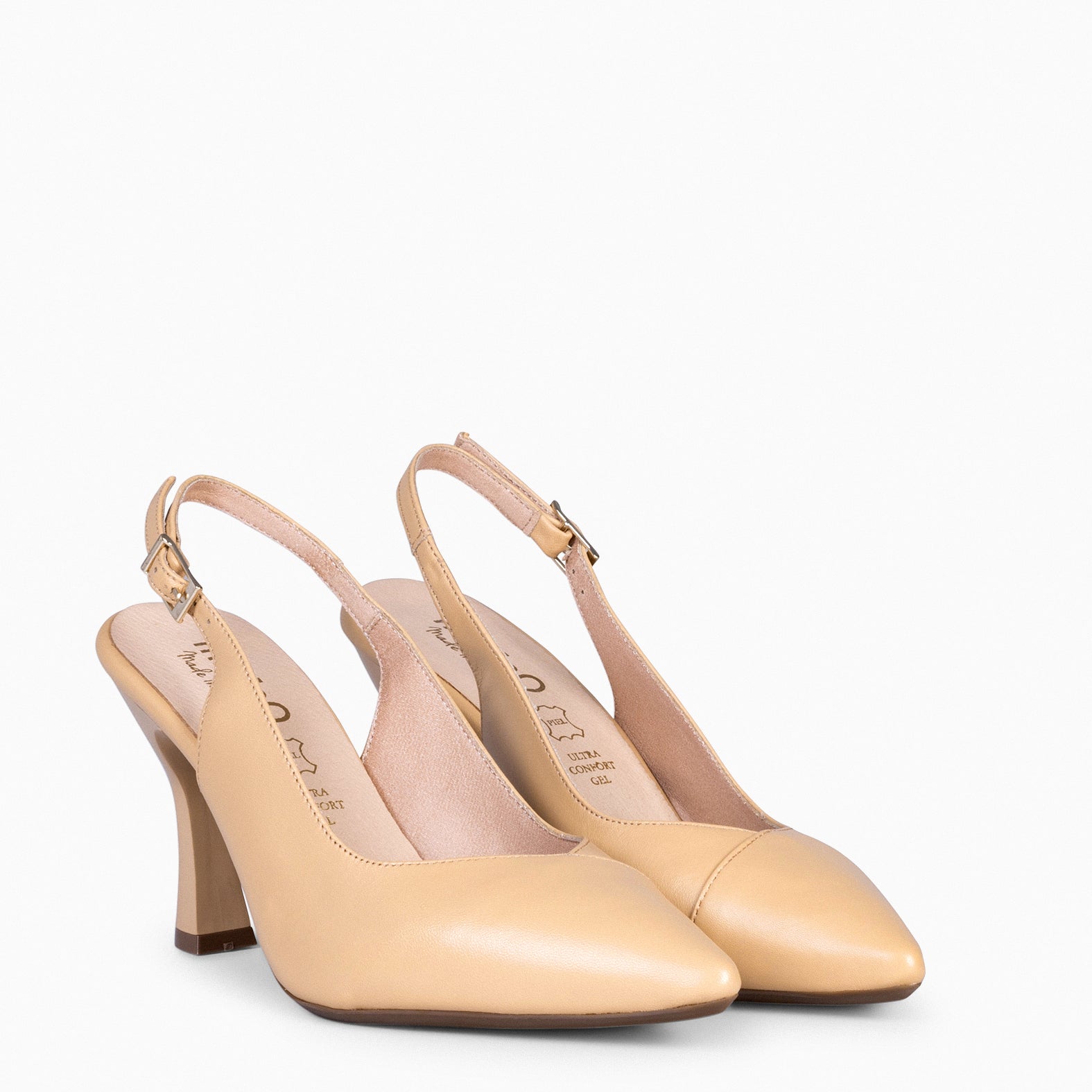GLAM DESTALONADO - Zapatos de tacón destalonados de napa CHERISH