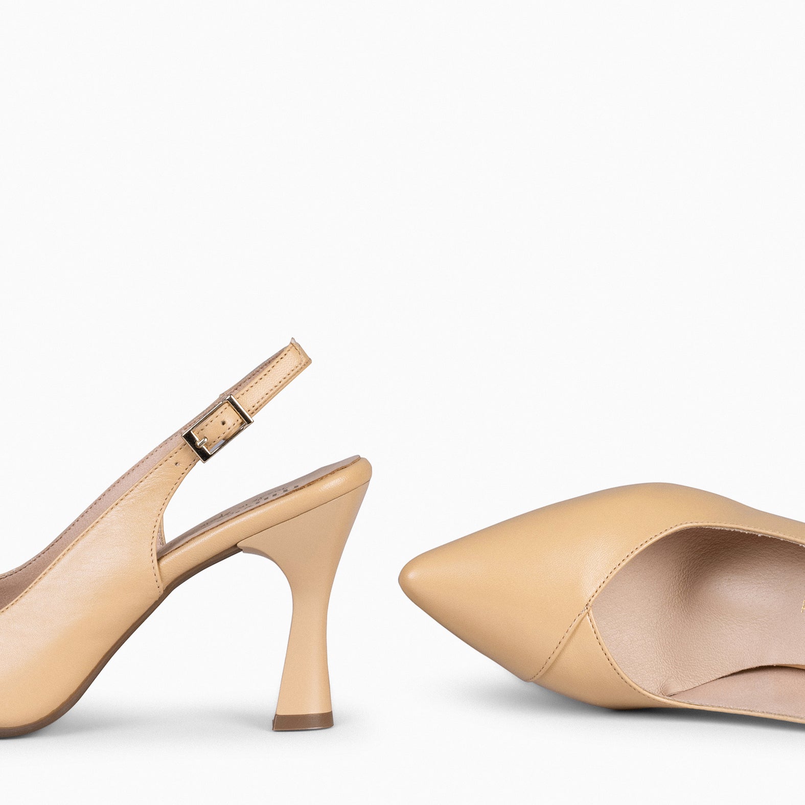 GLAM DESTALONADO - Zapatos de tacón destalonados de napa CHERISH