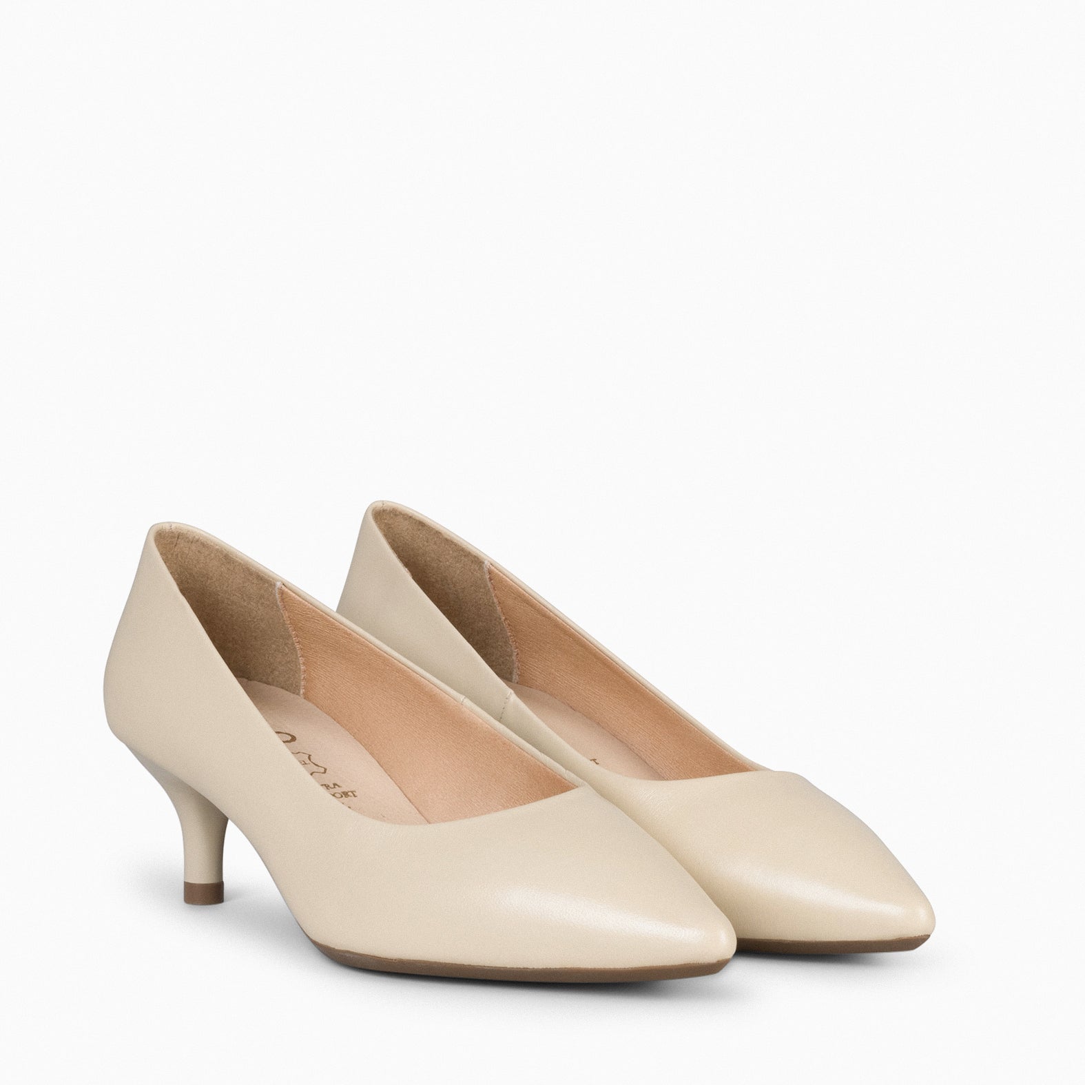 URBAN KITTEN - Zapatos con tacón de chupete BEIGE