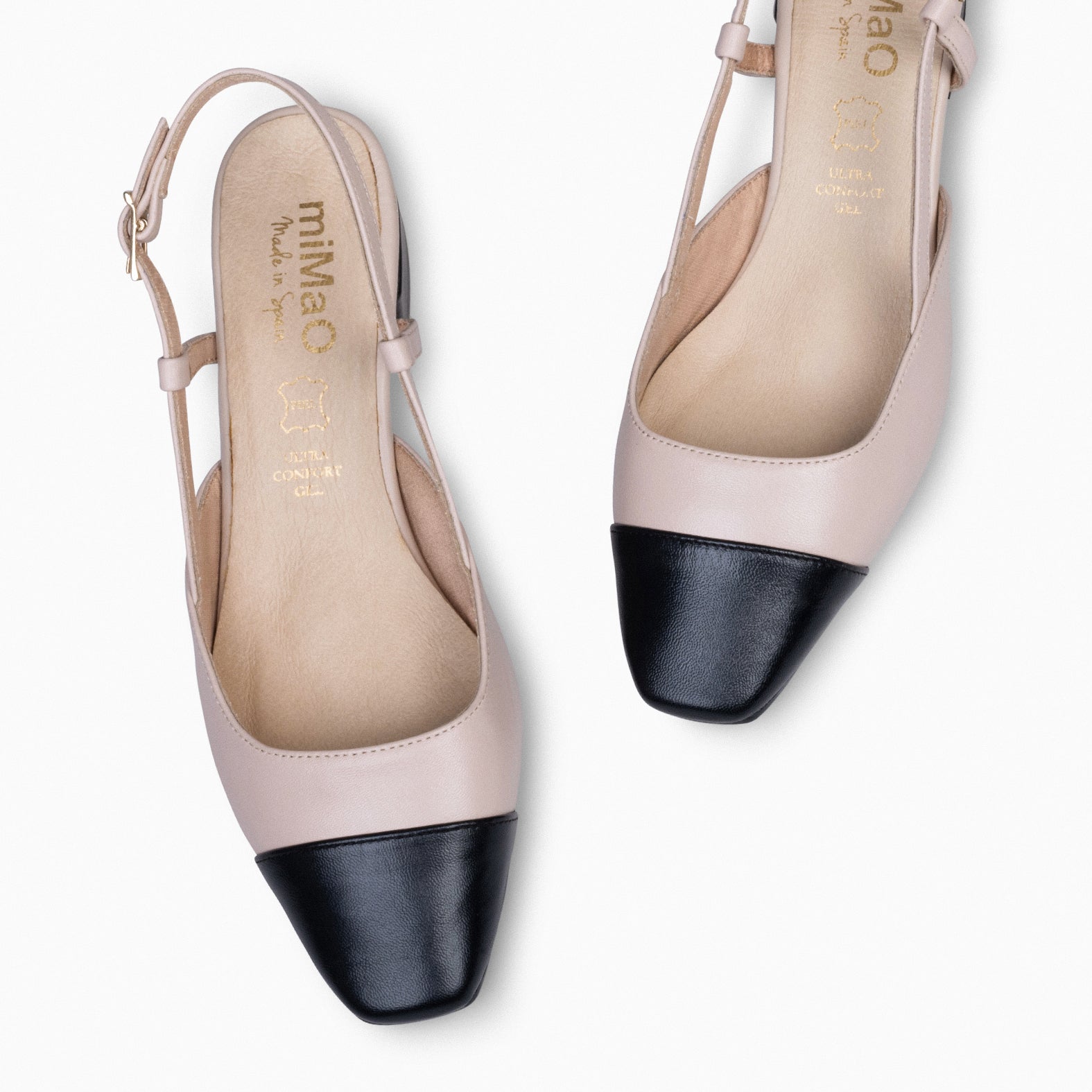 AUDREY - Zapatos destalonados con puntera TRUE NUDE