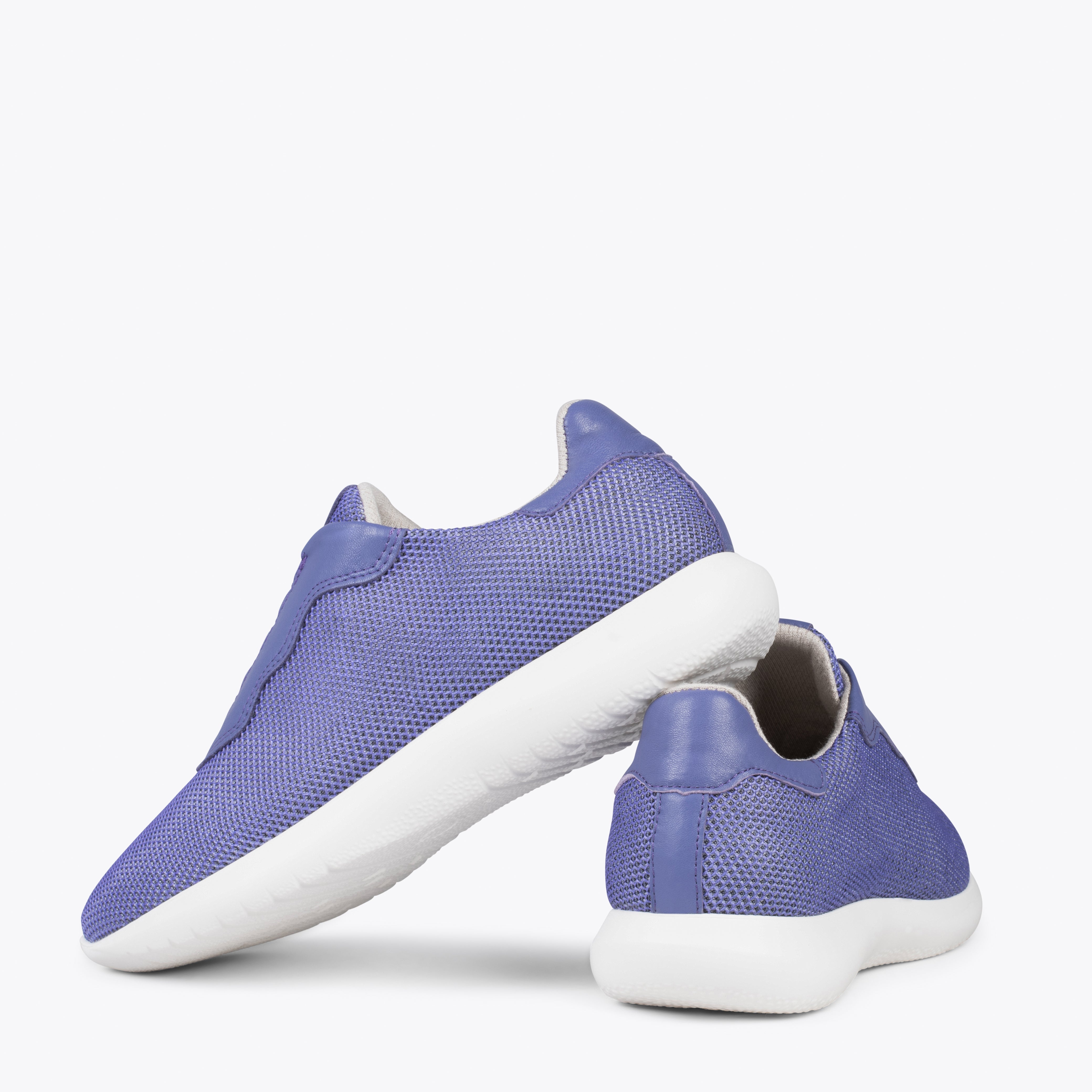 SPORT - Zapatillas de deporte cómodas LILA