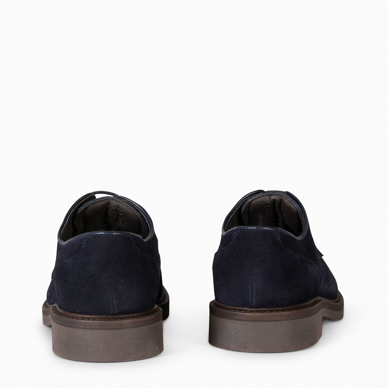 ALONSO – Zapato de vestir de serraje MARINO