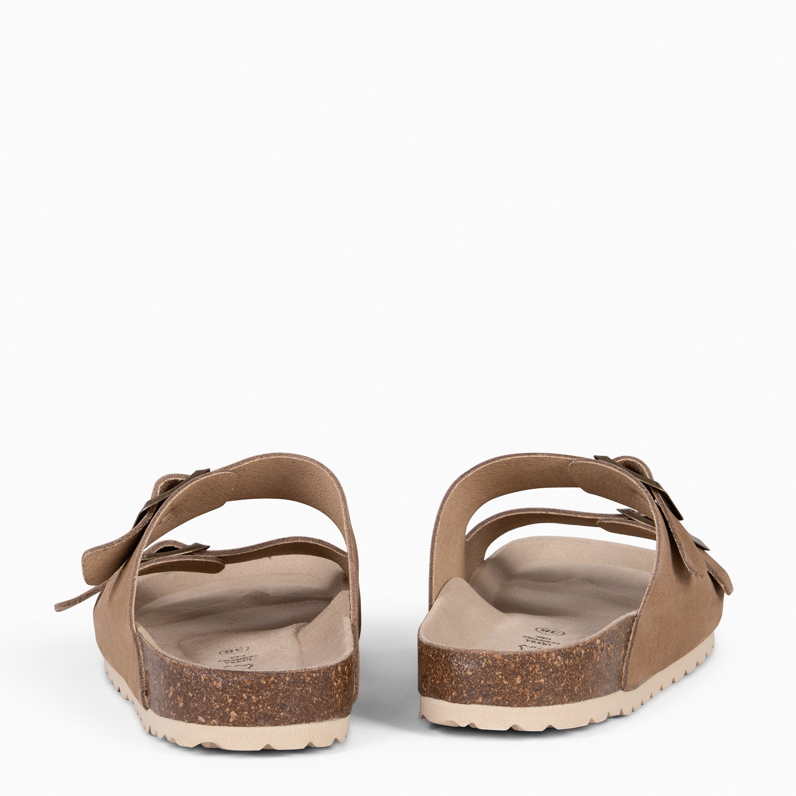 BORA - Sandalia tipo chancla MARRON