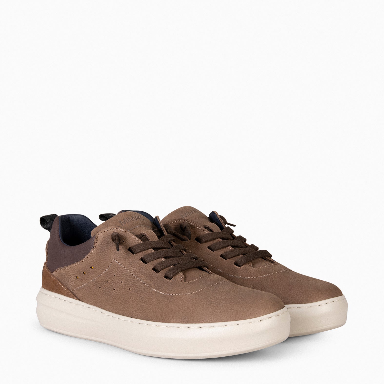TOLOSA – Zapato de hombre casual MARRON