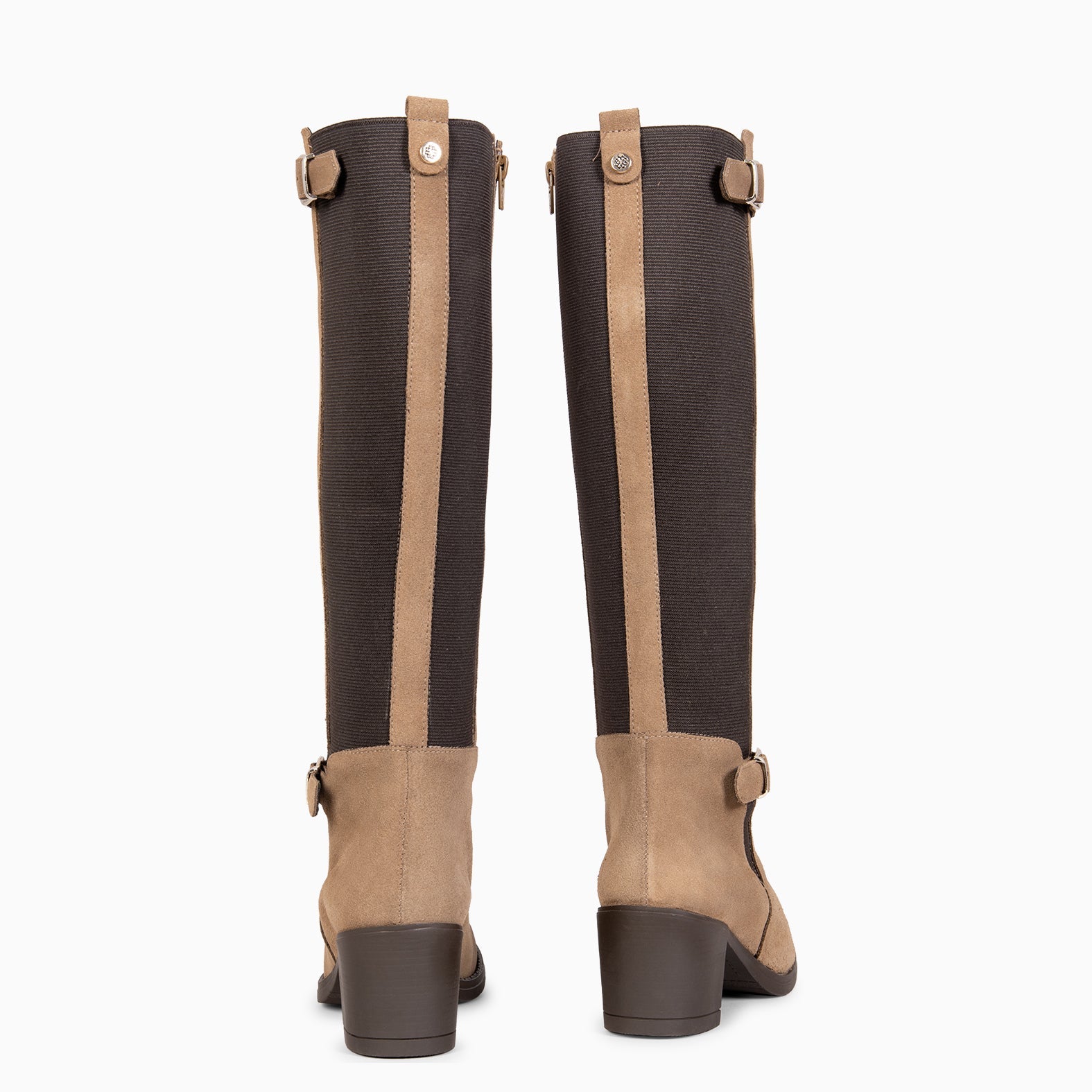 Sena - Botas de vestir con caña elástica TAUPE