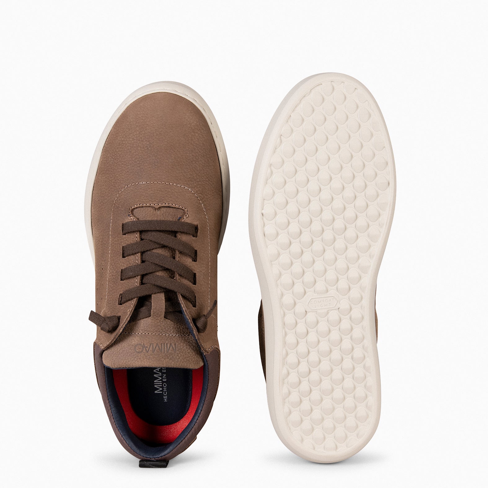 TOLOSA – Zapato de hombre casual MARRON