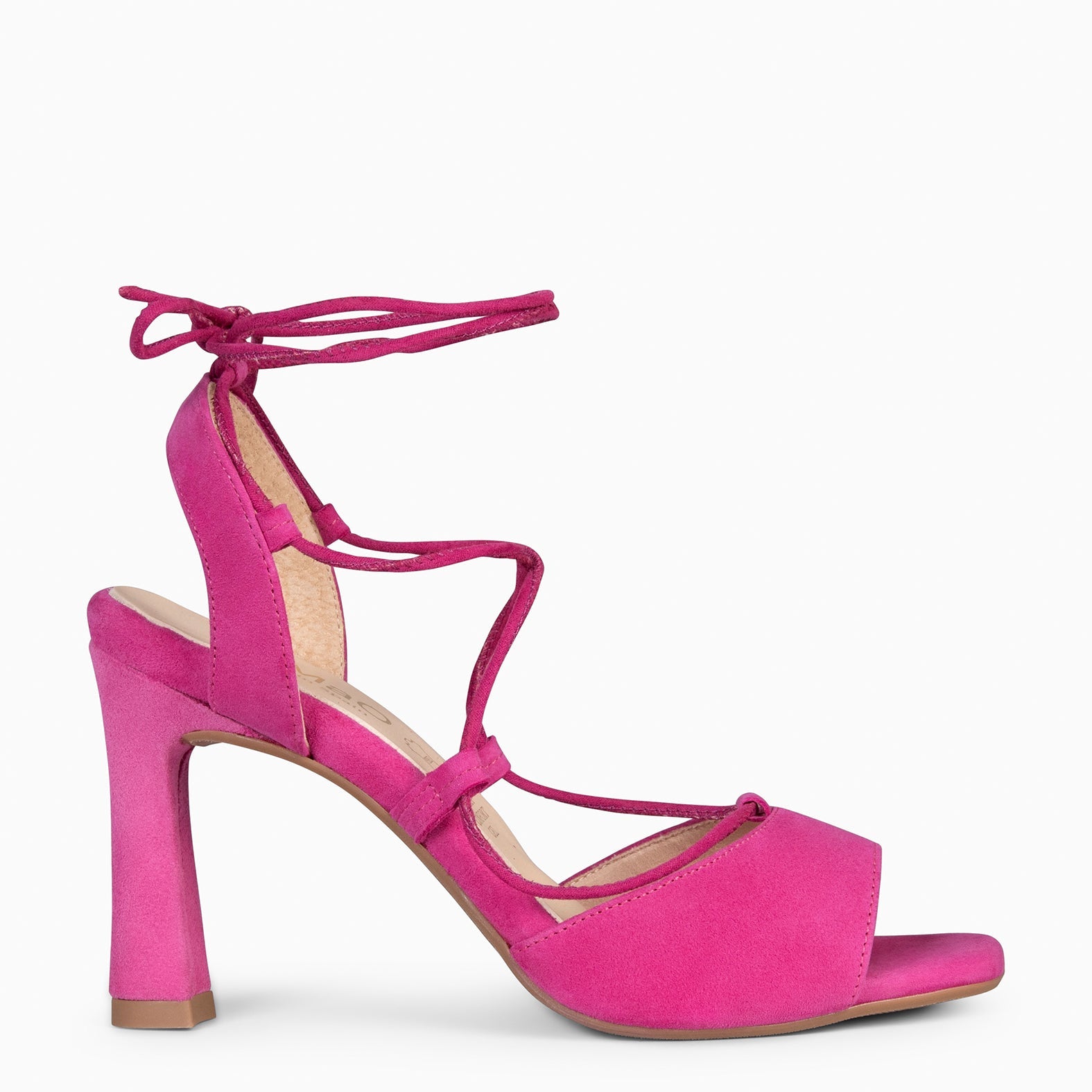 MÓNICA - SANDALIAS ELEGANTES DE TACÓN FUCSIA