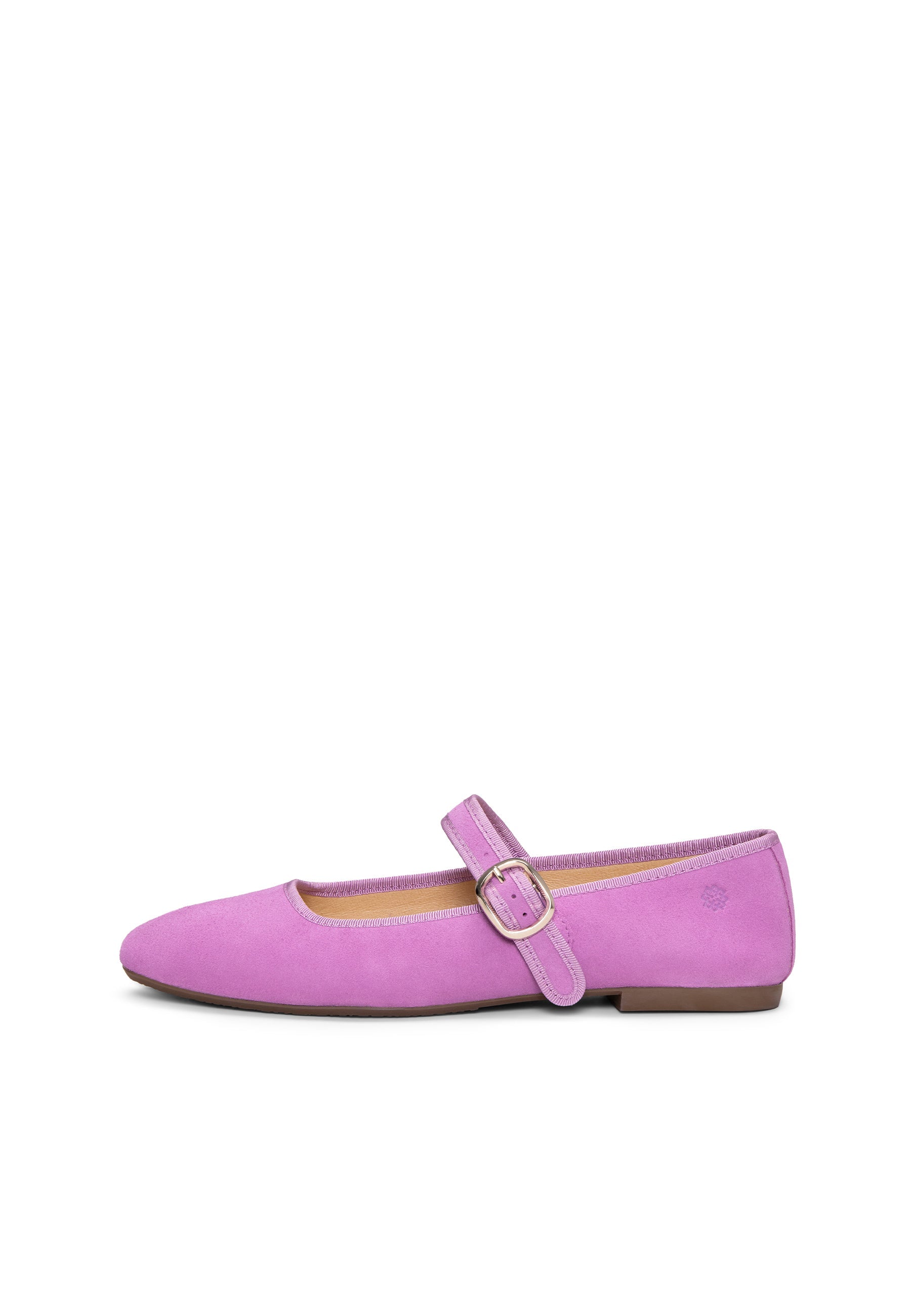 CLARA - Mercedita con puntera cuadrada FUCSIA