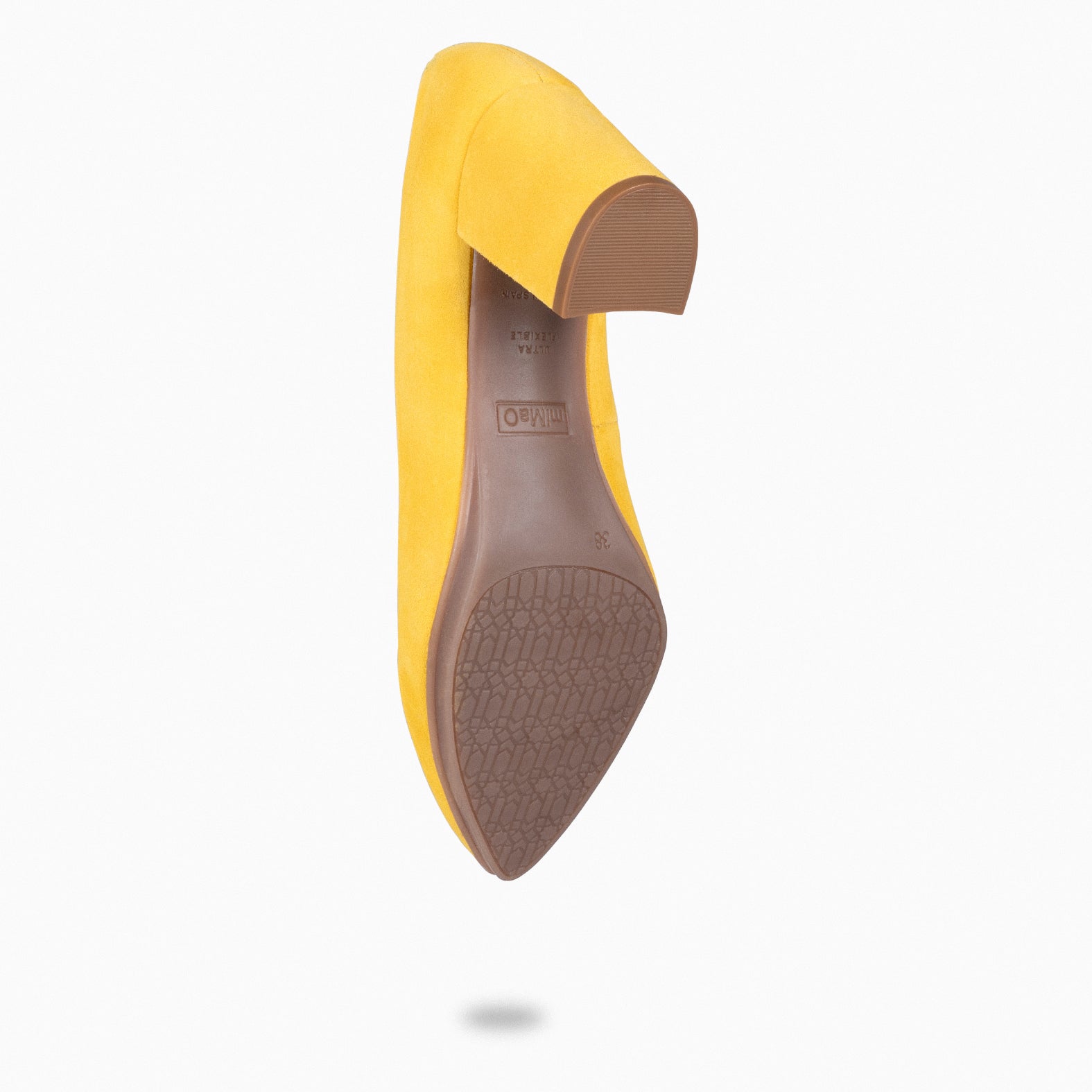 URBAN S - Zapatos de tacón medio ante AMARILLO