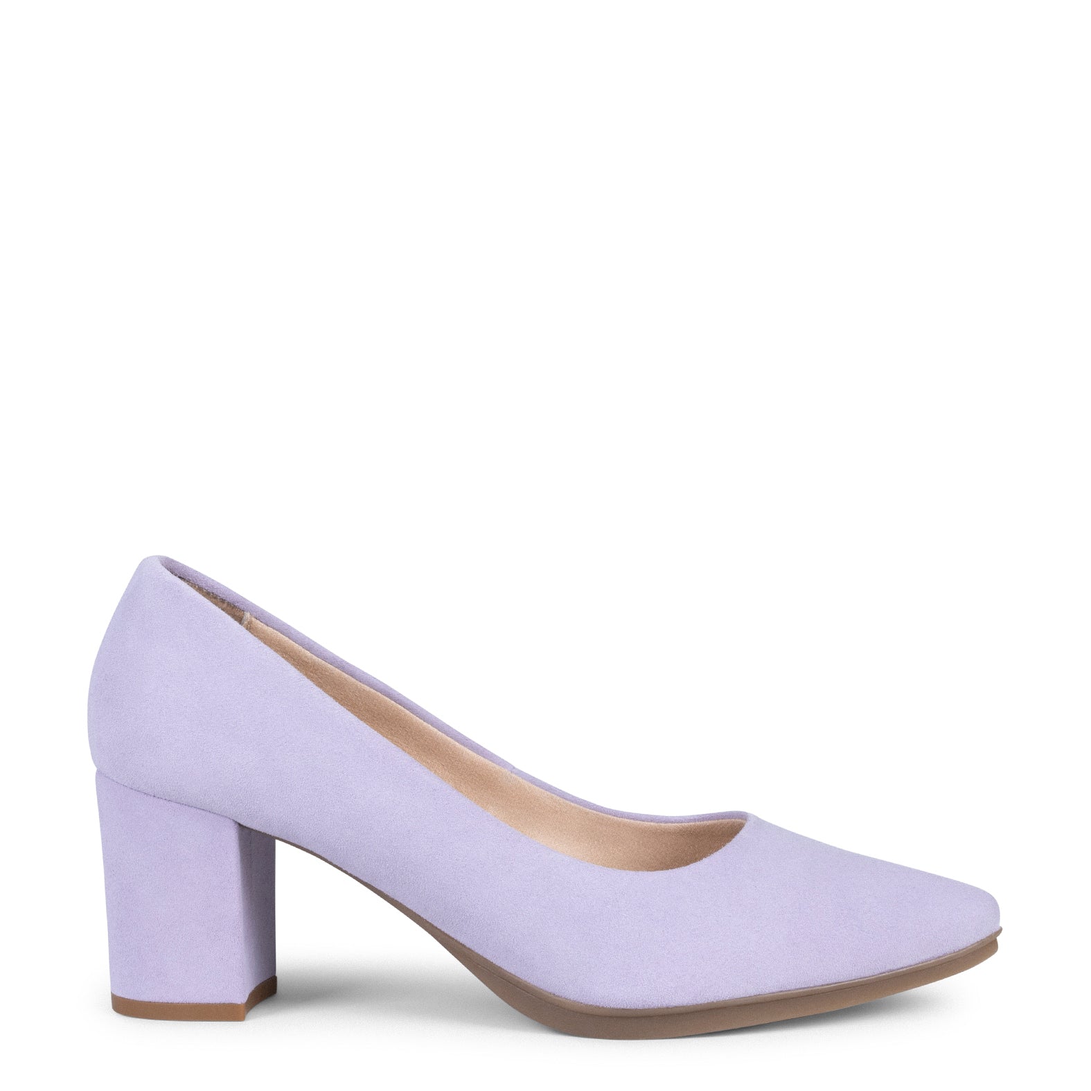 URBAN S - Zapato de tacón medio ante LILA