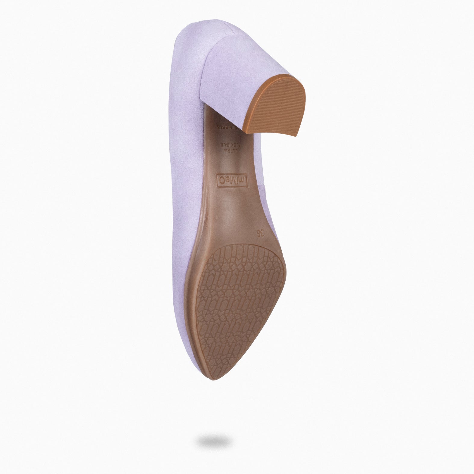 URBAN S - Zapato de tacón medio ante LILA